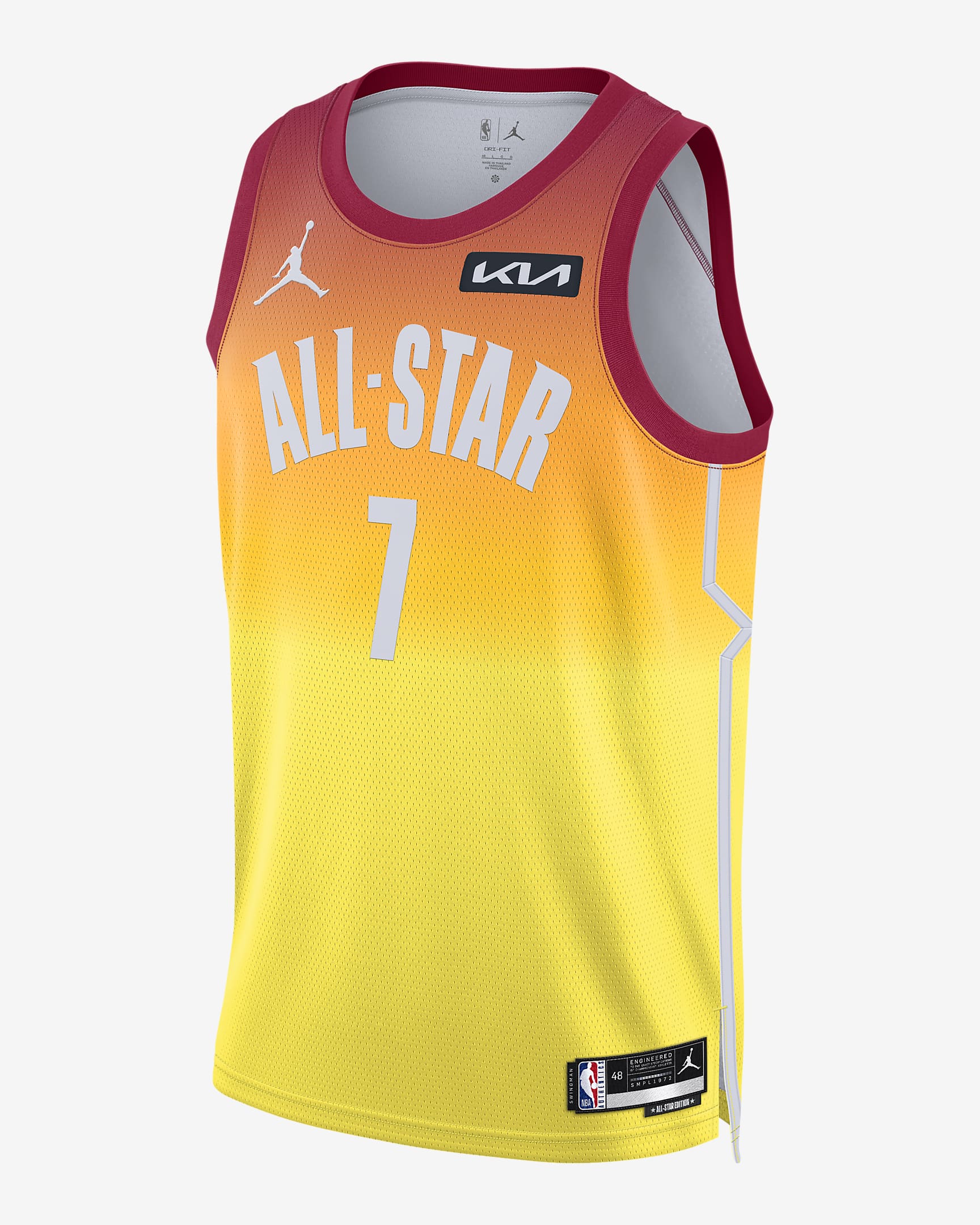 durant all star jersey