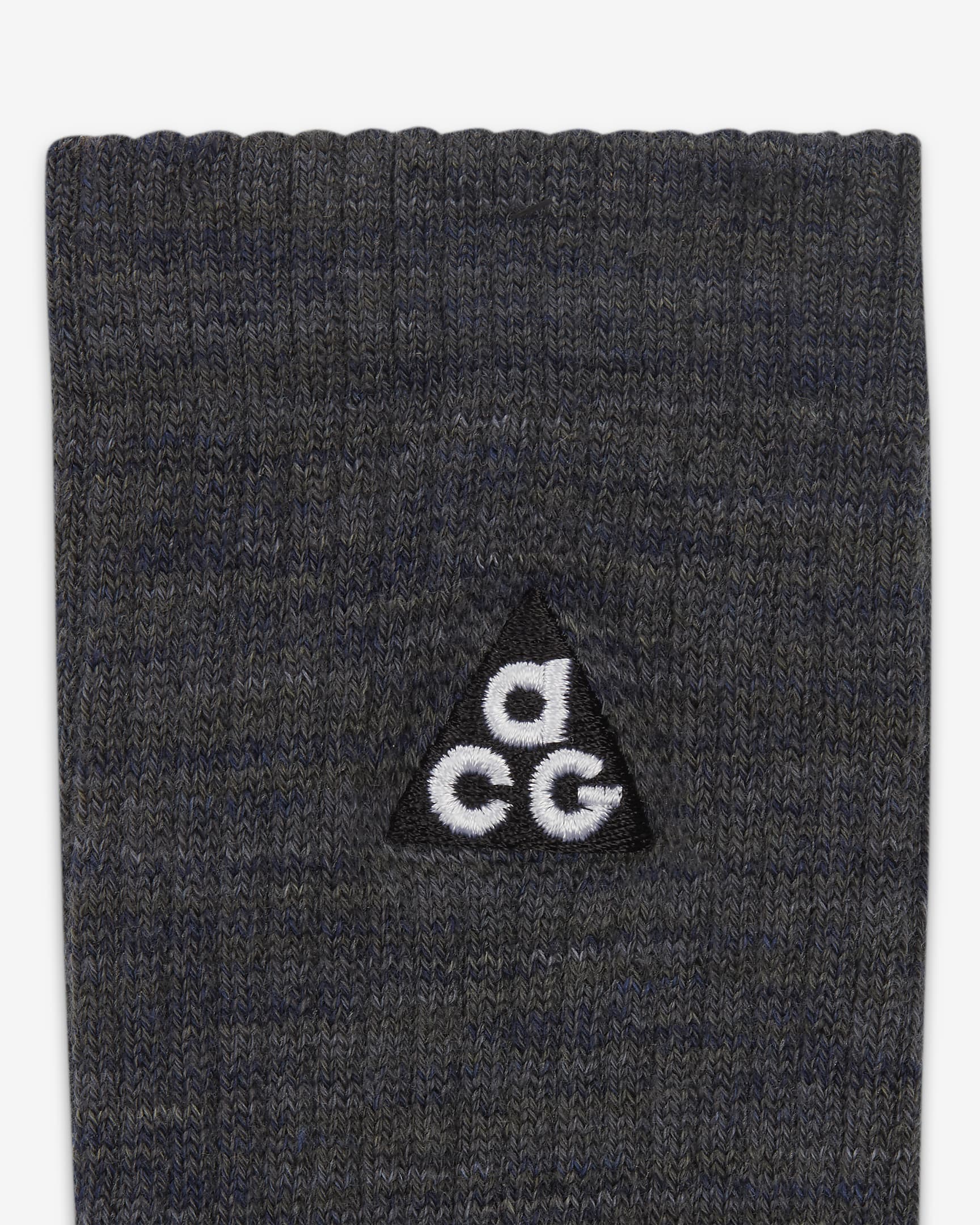 Nike ACG Everyday Cushioned Crew Socks (1 Pair) - Anthracite/Volt/Black/Summit White