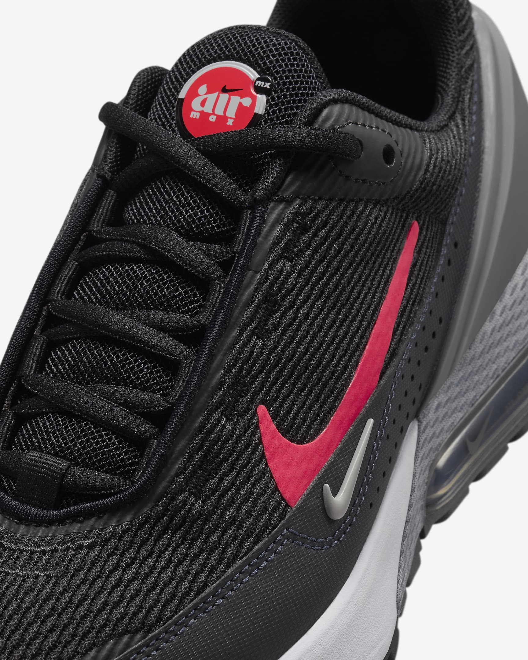 Boty Nike Air Max Pulse pro větší děti - Černá/Smoke Grey/Anthracite/Bright Crimson