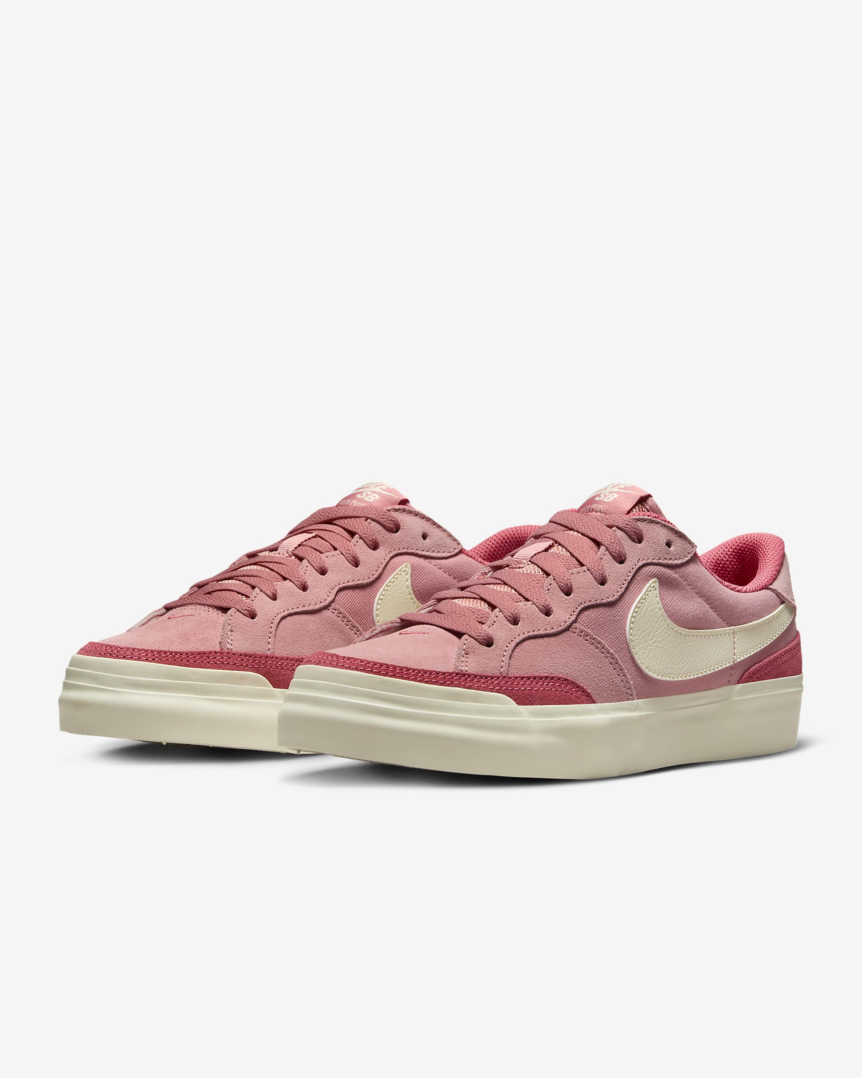 Nike SB Zoom Pogo Plus Zapatillas de skateboard - Red Stardust/Adobe/Coconut Milk/Coconut Milk