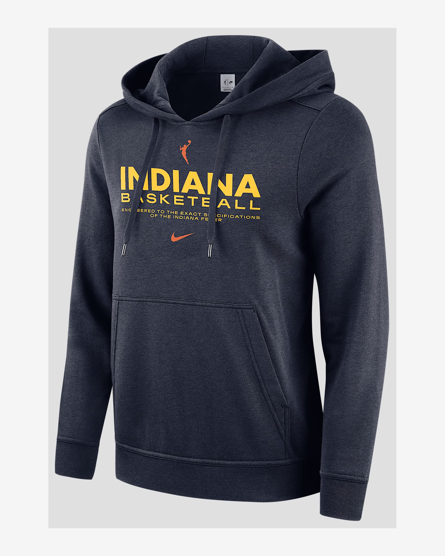 Indiana Fever Club Women's Nike WNBA Pullover Hoodie - College Navy
