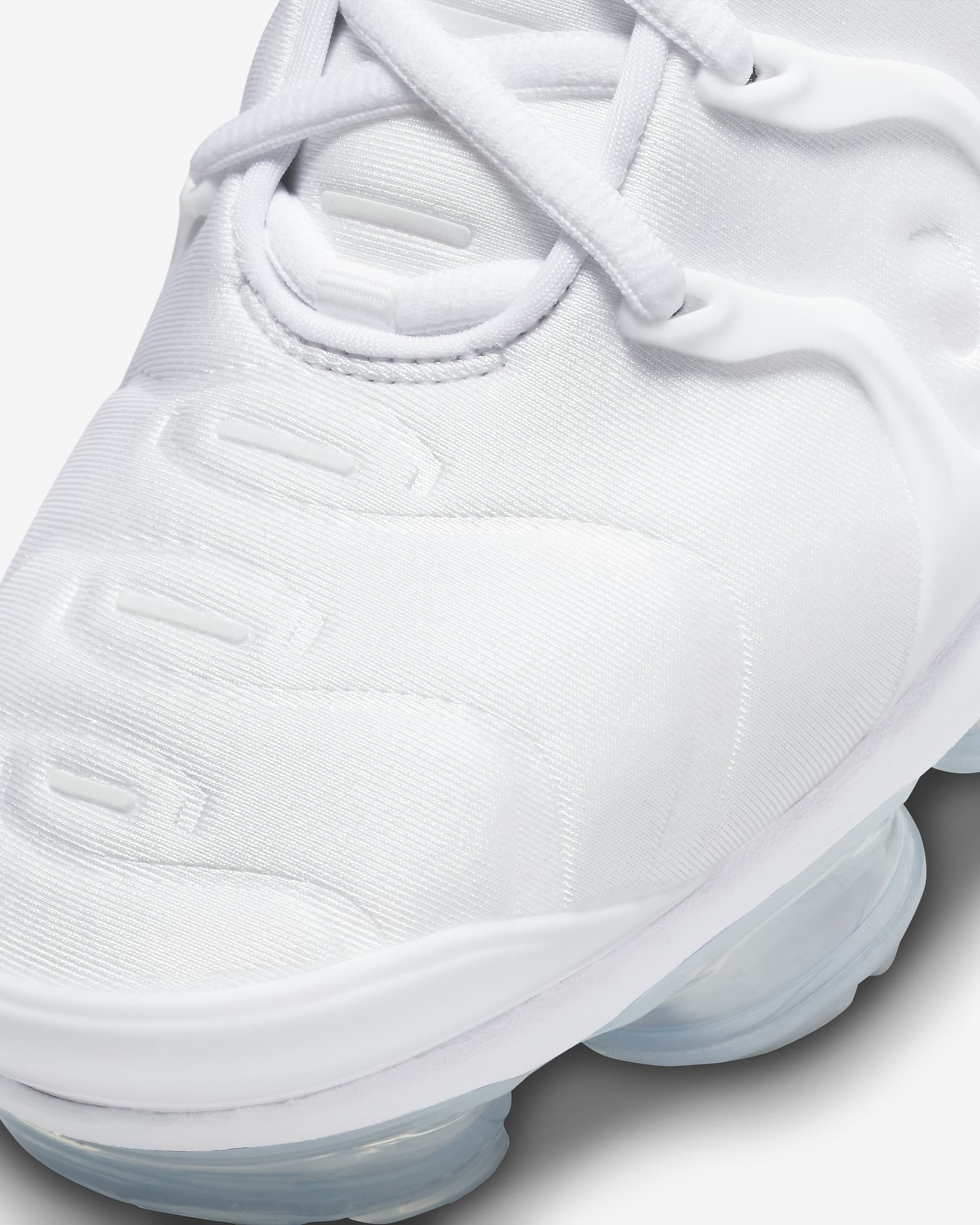 Tenis para hombre Nike Air VaporMax Plus - Blanco/Platino puro/Blanco