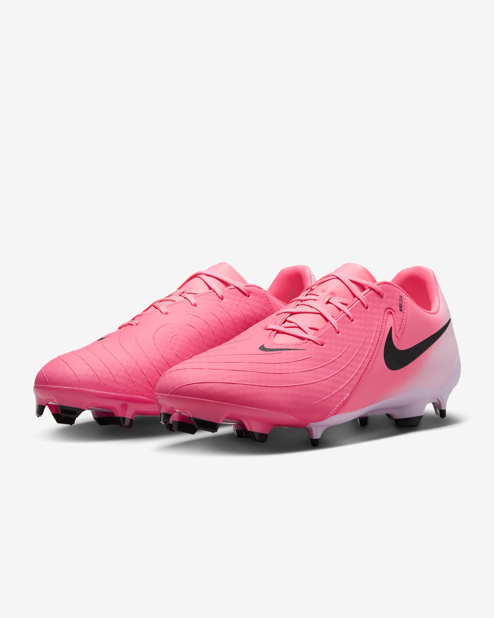 Nike Phantom GX 2 Academy MG alacsony szárú, stoplis futballcipő - Sunset Pulse/Fekete