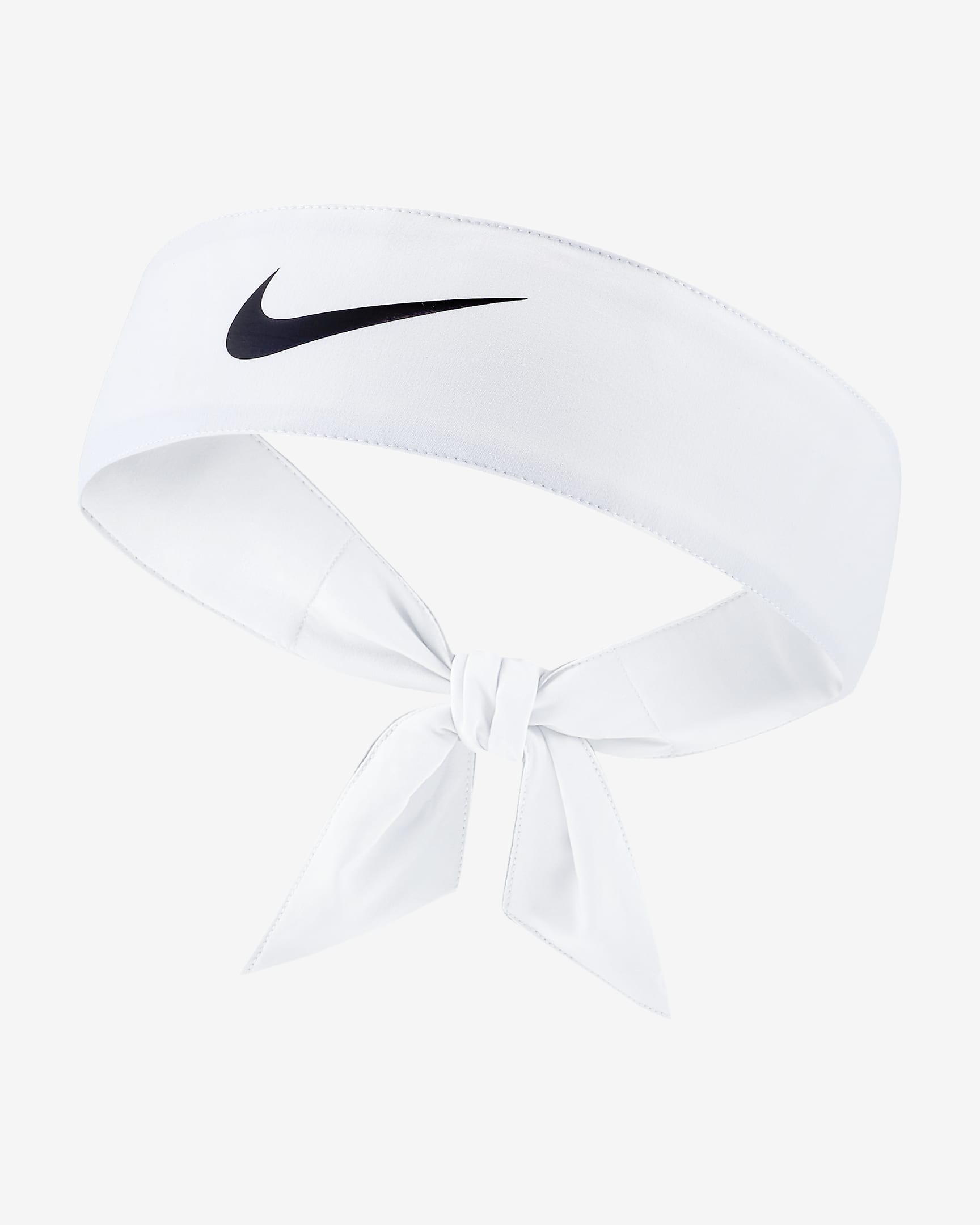 Bandeau de tennis NikeCourt - Blanc/Noir