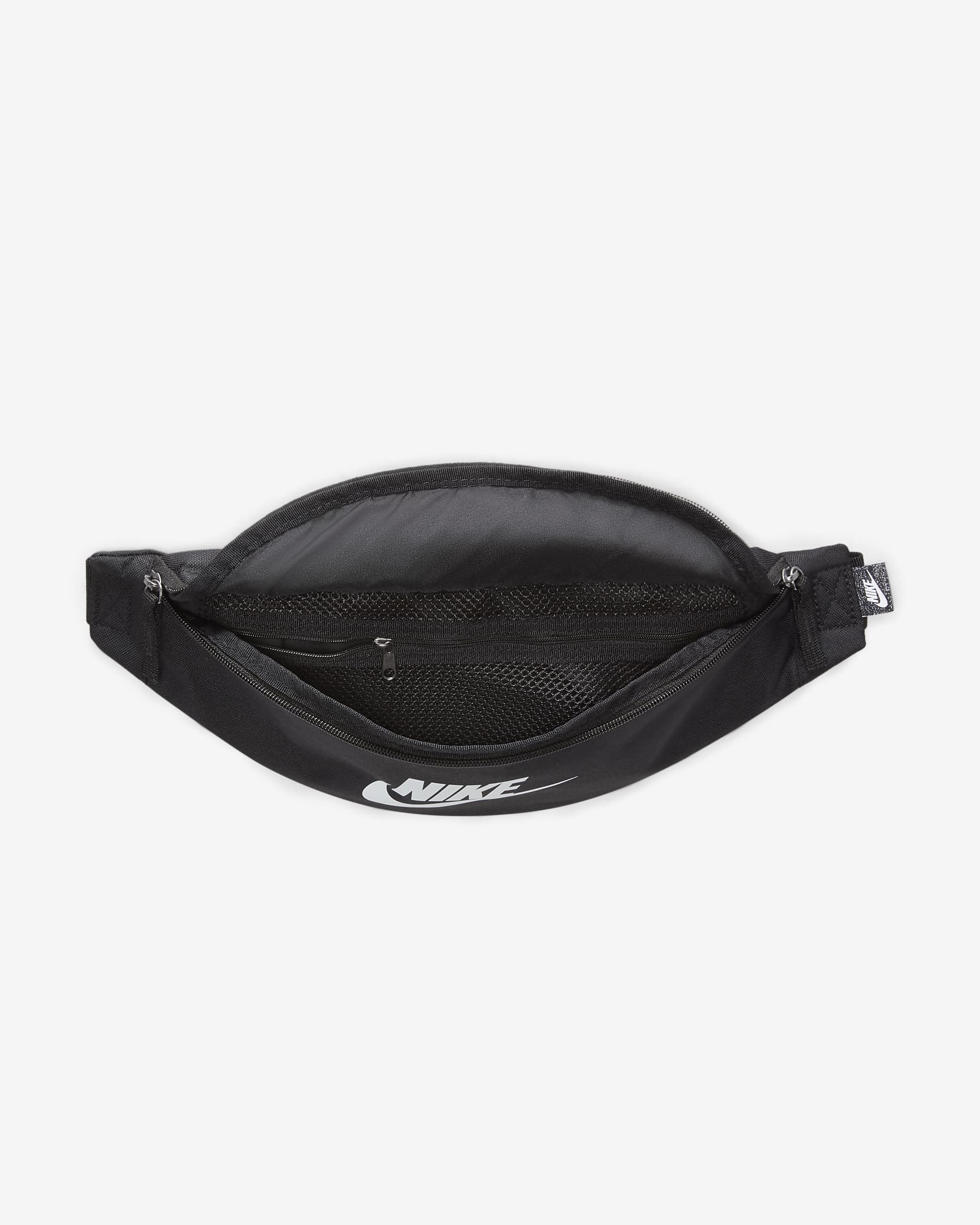 Sac banane Nike Heritage (3 L) - Noir/Noir/Blanc