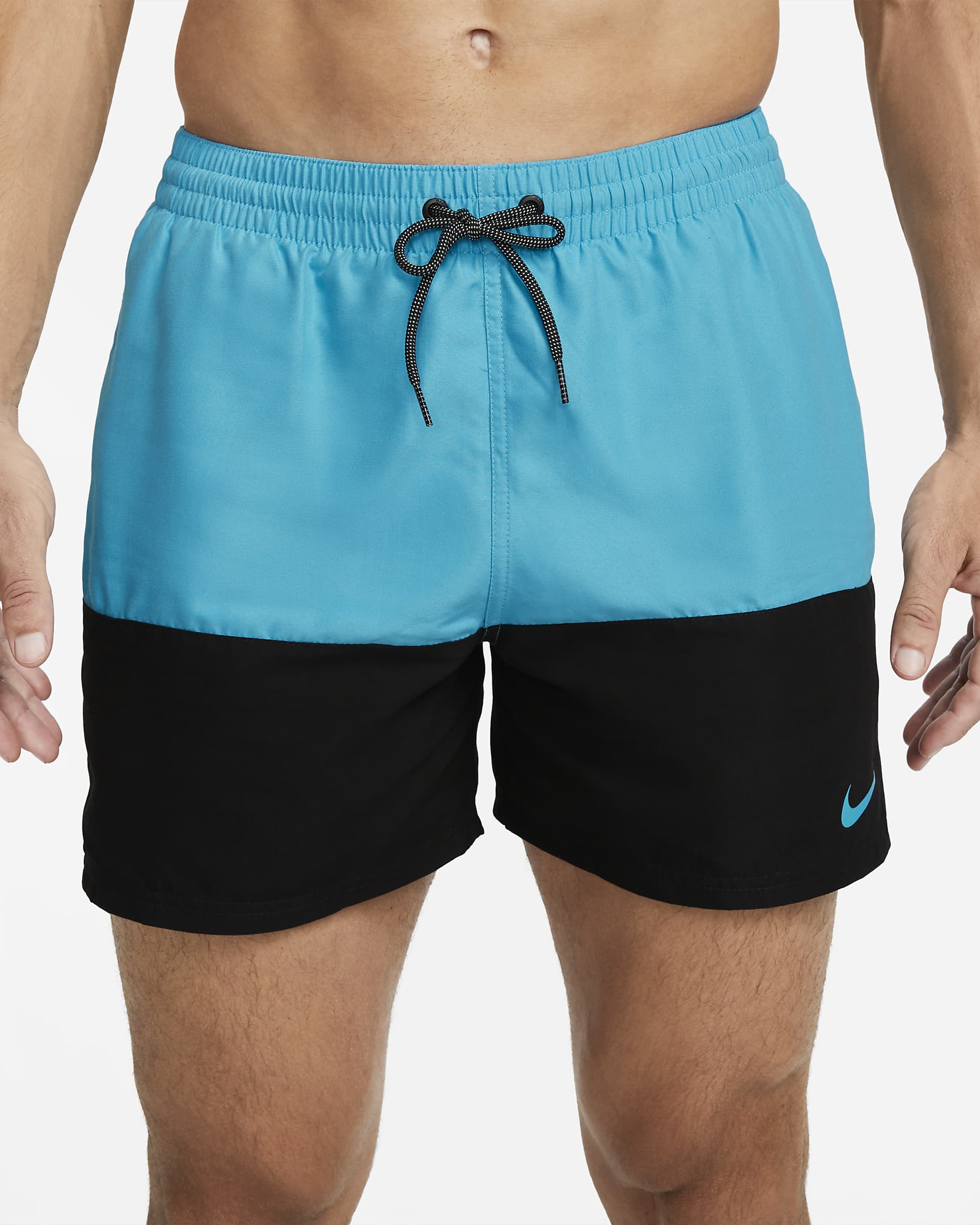 Nike Split Men's 13cm (approx.) Swimming Trunks - Blue Lightning/Black/Blue Lightning