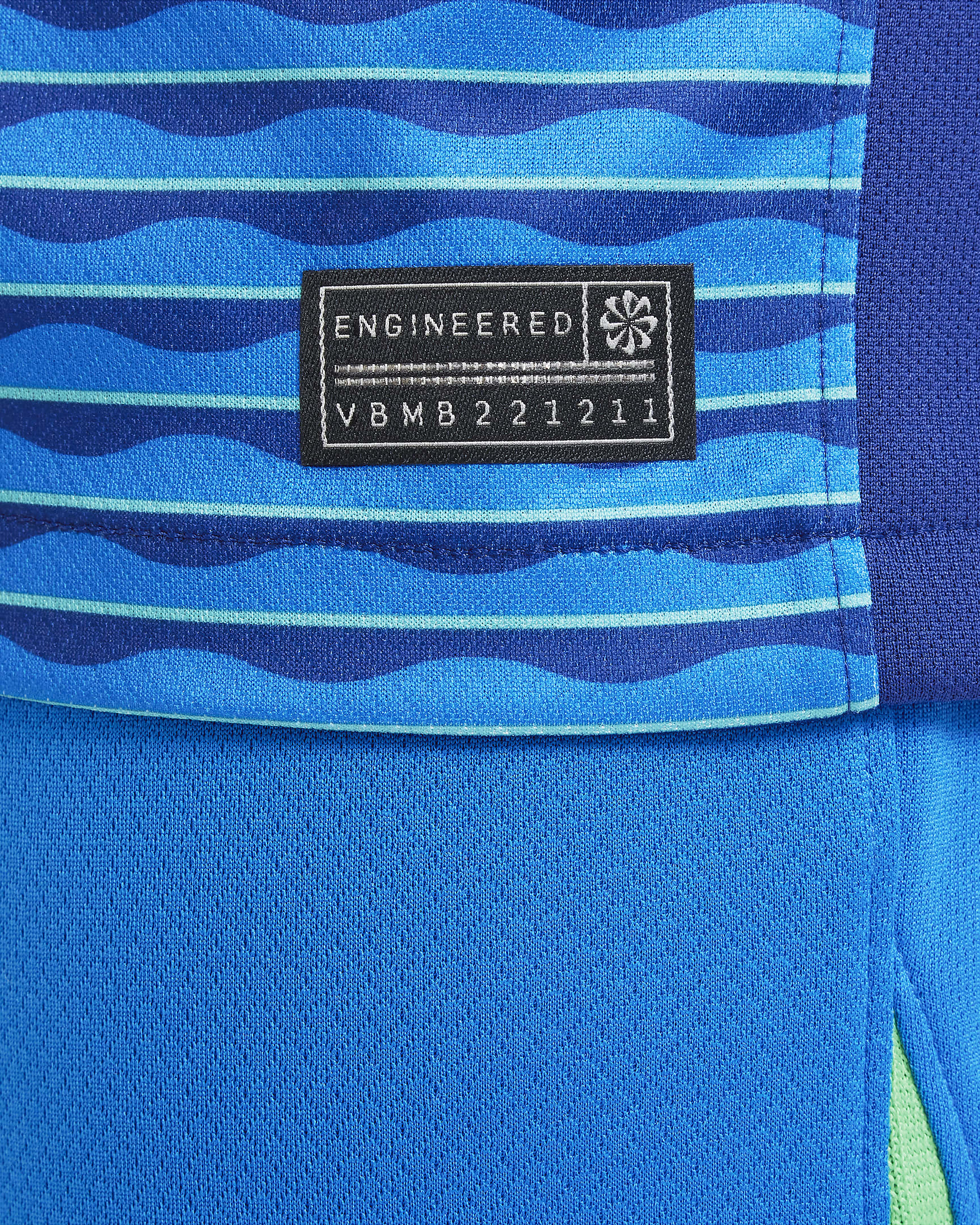 Brazil 2024 Nike Dri-FIT Stadium Replica-Auswärtsfußballtrikot für ältere Kinder - Soar/Light Retro/Dynamic Yellow