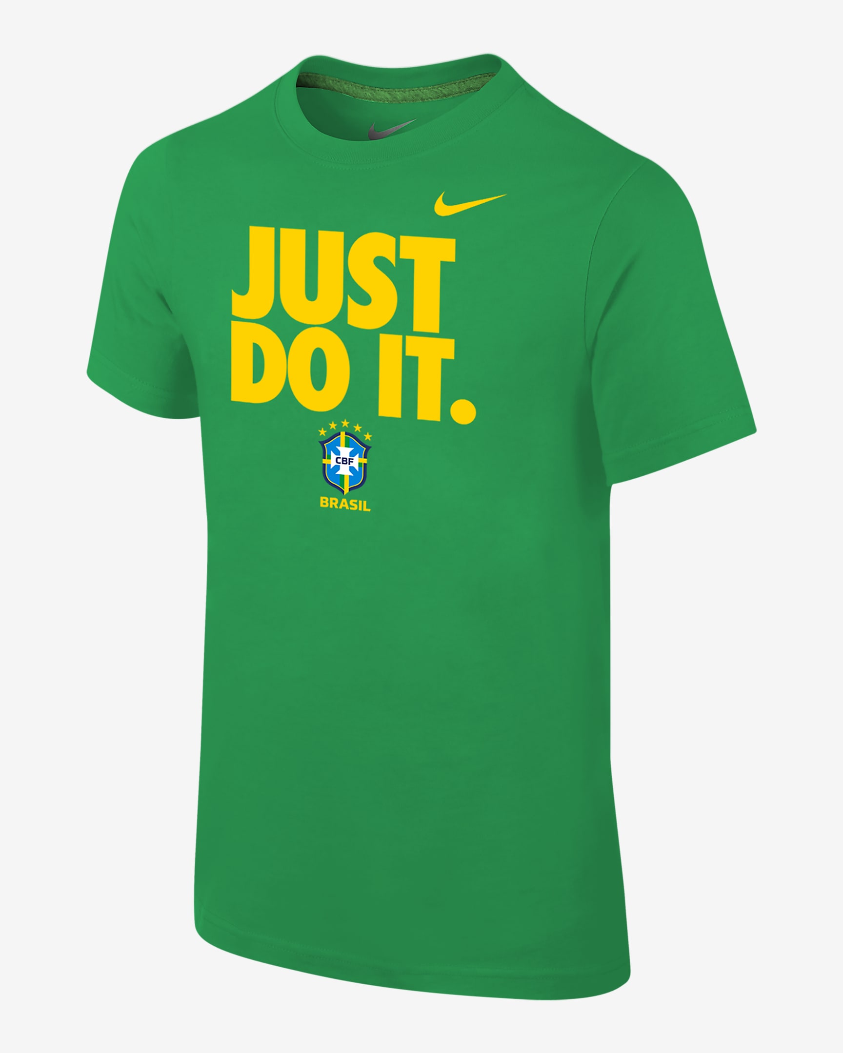 Brazil Big Kids' Nike Core T-Shirt - Kelly Green