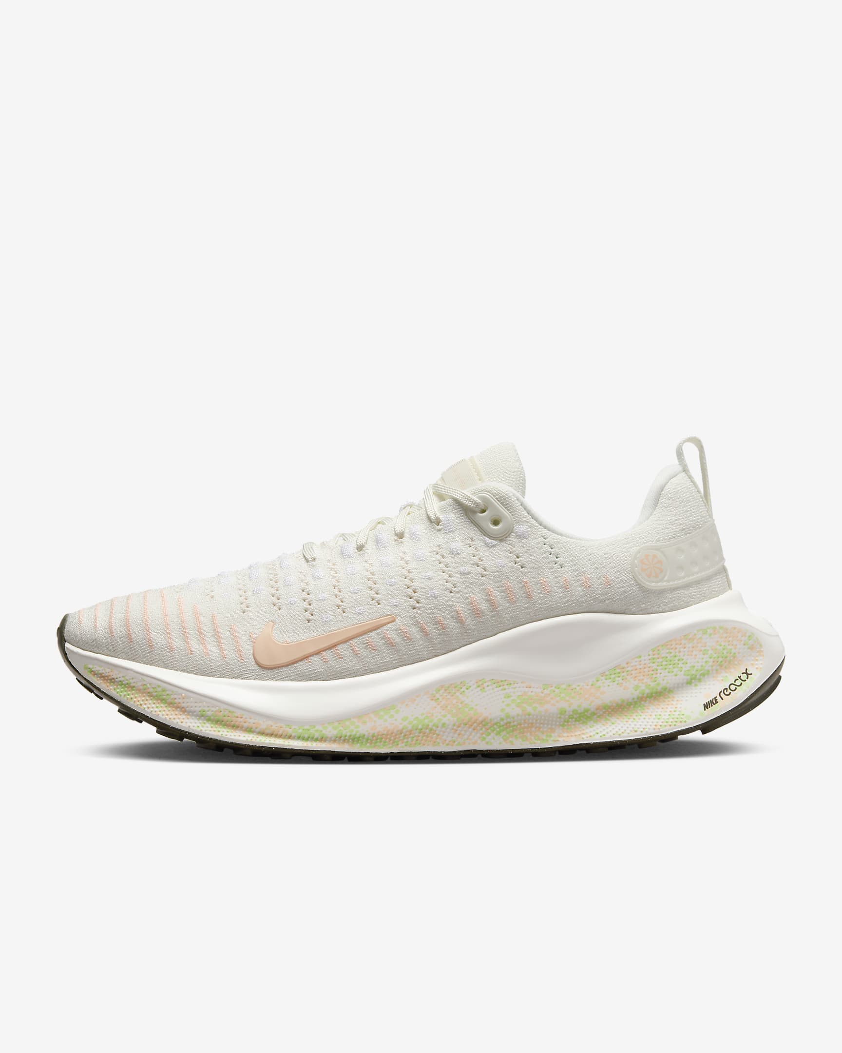 Nike InfinityRN 4 Women's Road Running Shoes - Sail/Vapor Green/Cargo Khaki/Crimson Tint