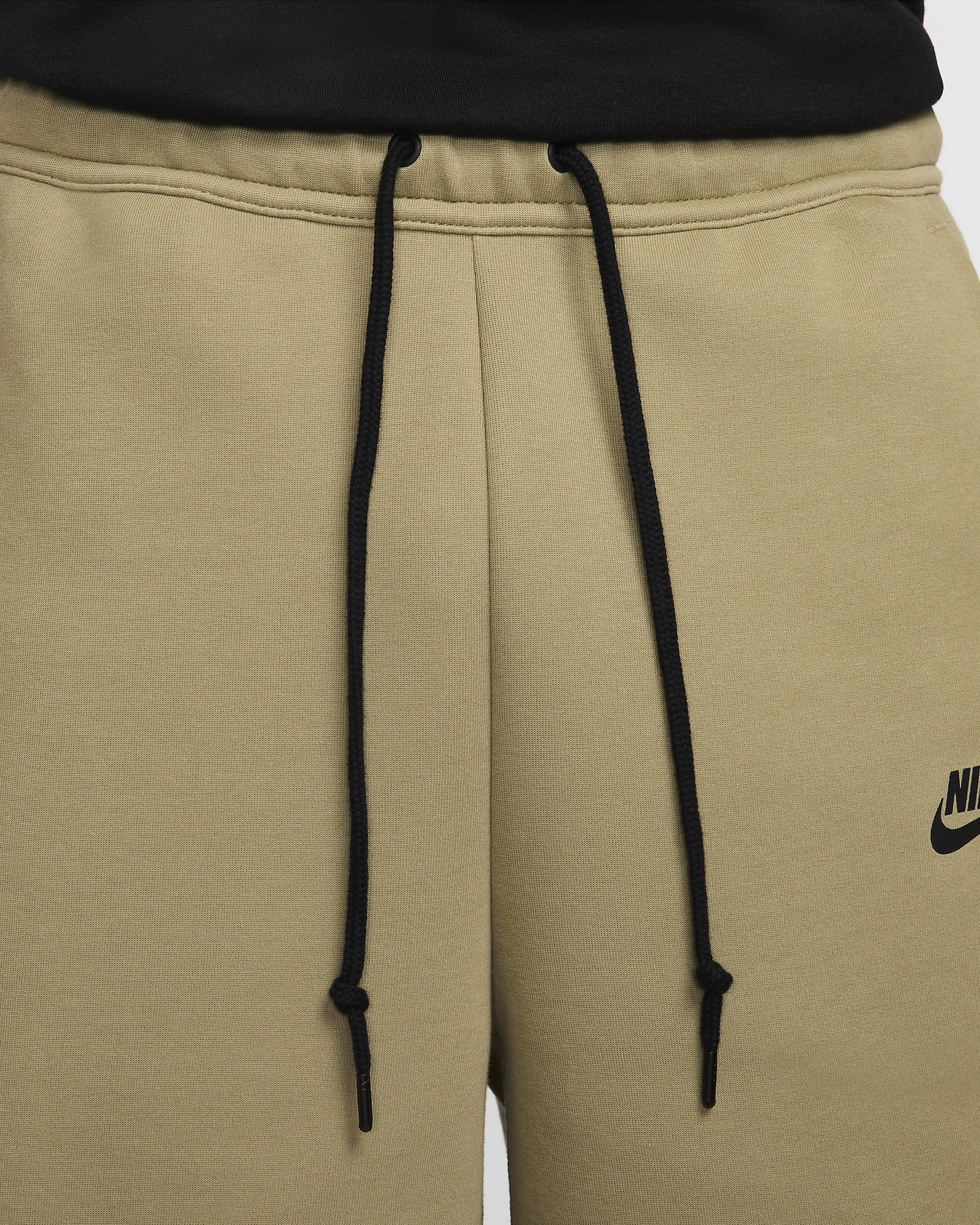 Nike Sportswear Tech Fleece-shorts til herre - Neutral Olive/Svart