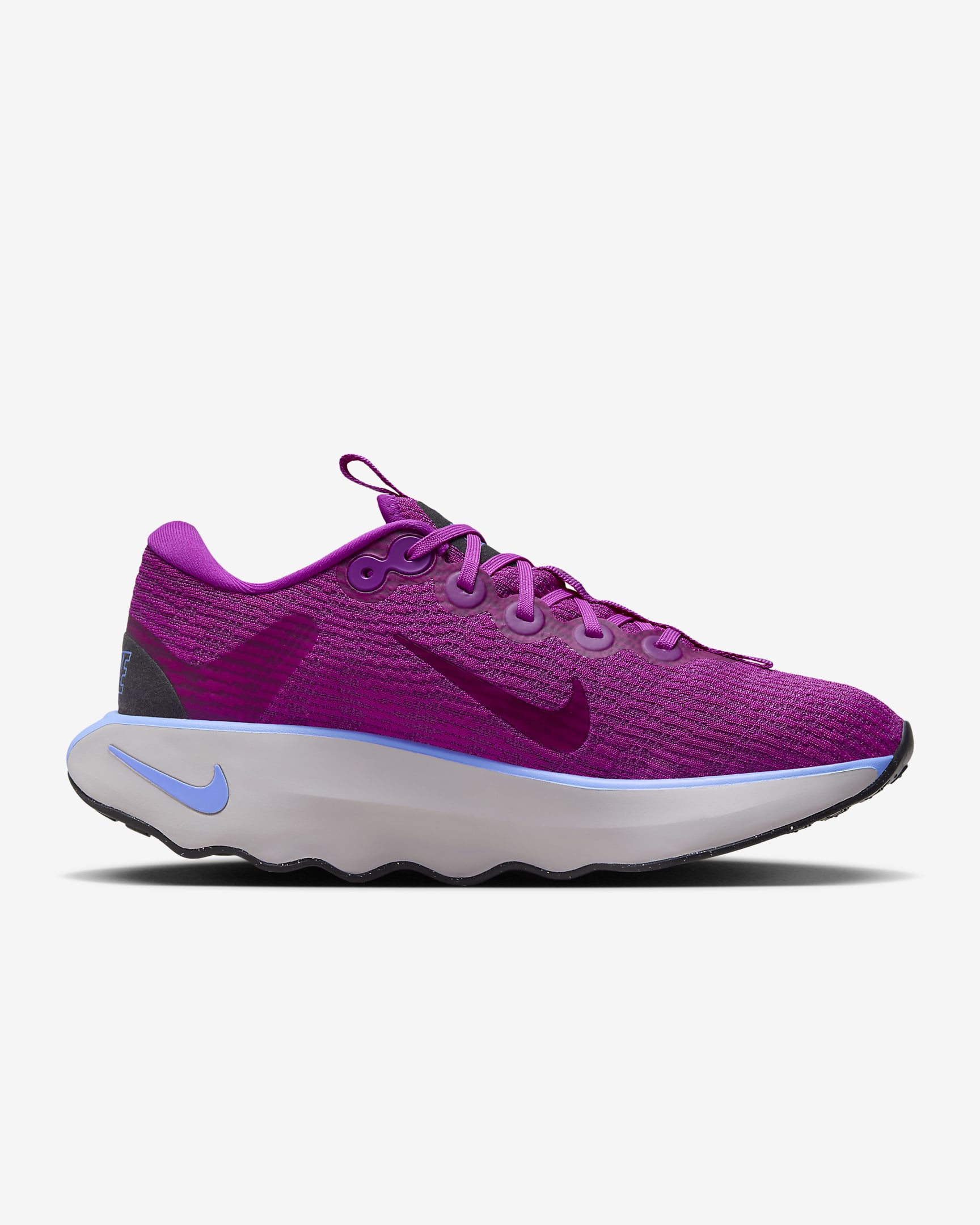 Nike Motiva Kadın Yürüyüş Ayakkabısı - Vivid Grape/Hot Fuchsia/Royal Pulse/Vivid Grape