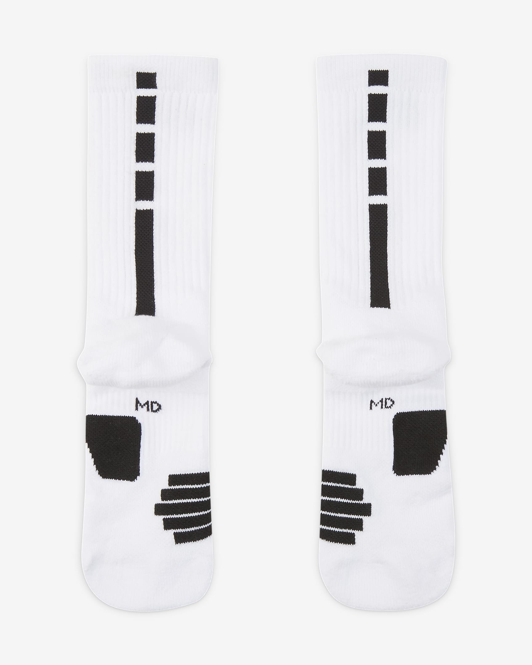 Chaussettes de basket Nike Elite Crew - Blanc/Noir/Noir