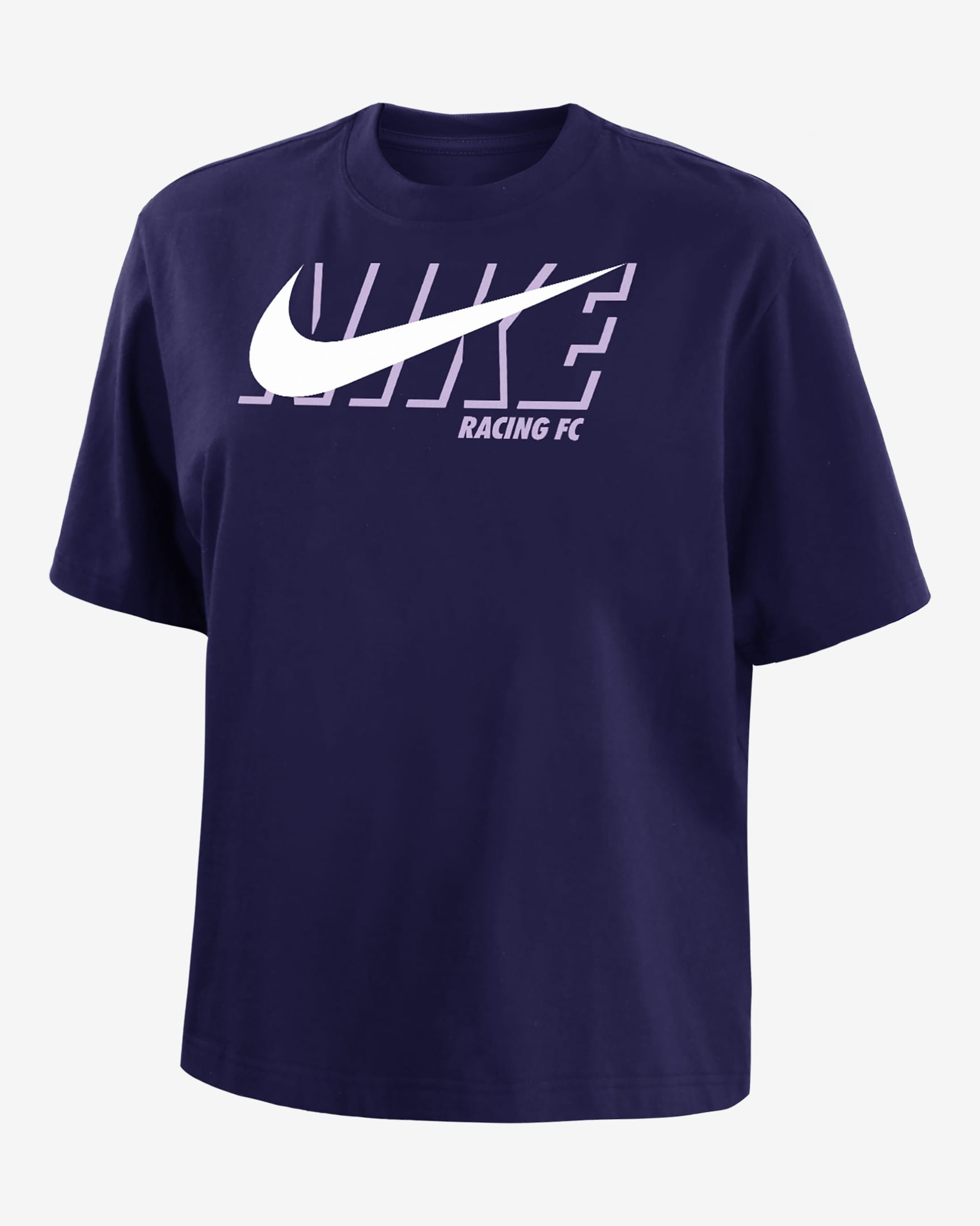 Playera de fútbol Nike para mujer Racing Louisville - Orquídea nuevo