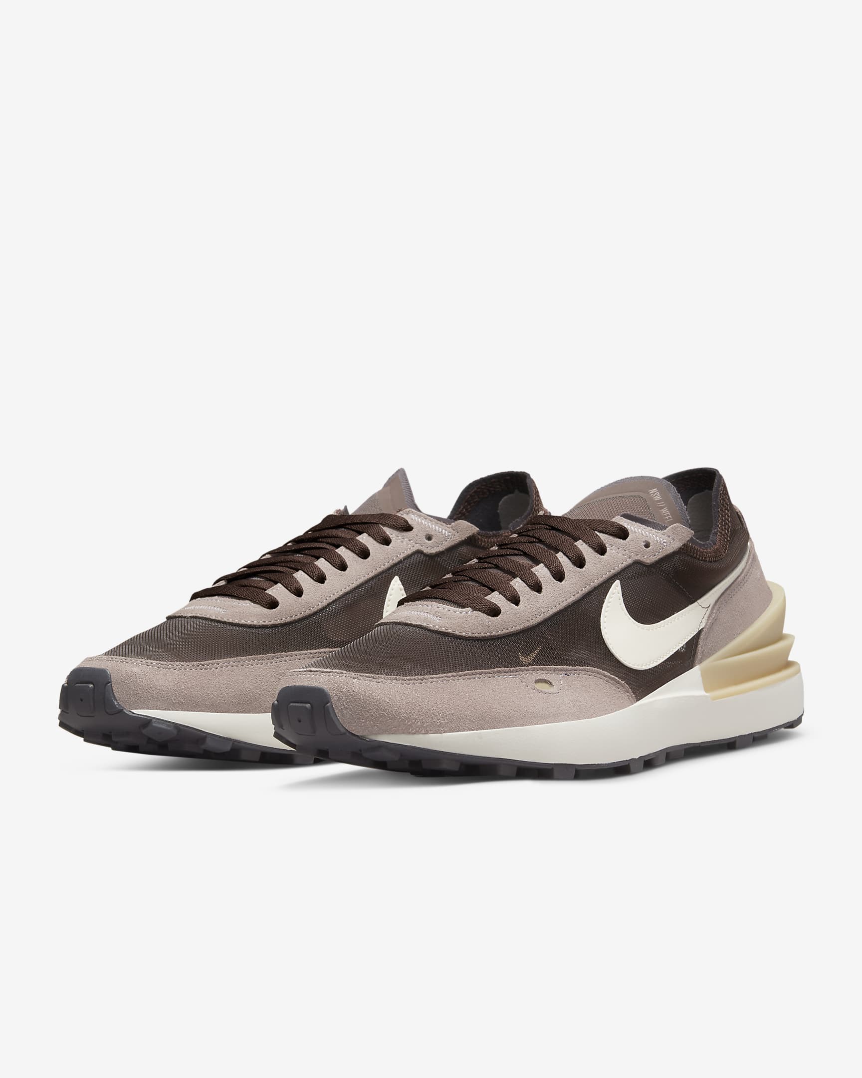 Nike Waffle One Men's Shoes - Light Chocolate/Vapour Mauve/Coconut Milk/Natural