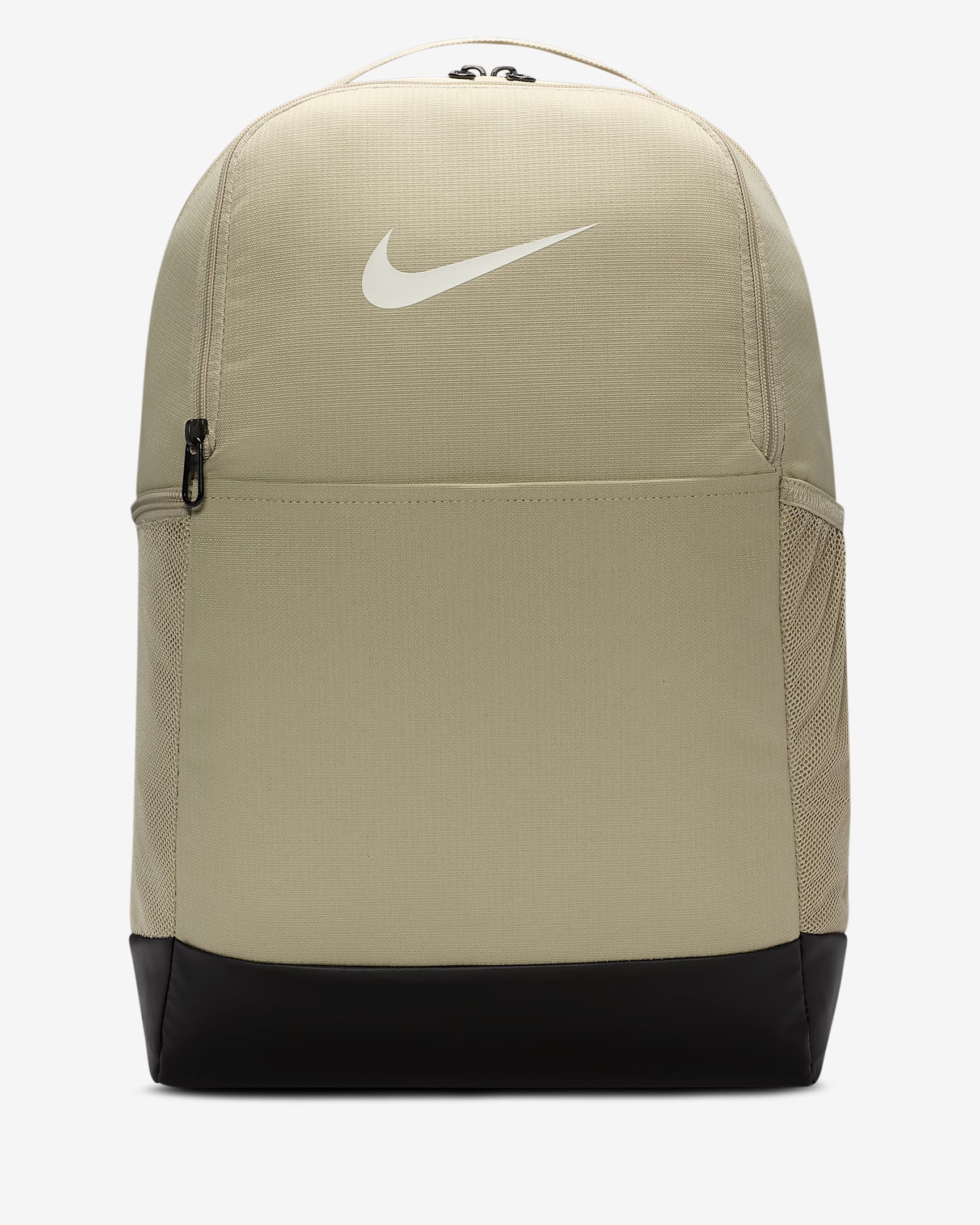 Nike Brasilia 9.5 Training Backpack (Medium, 24L) - Desert Khaki/Black/Sail