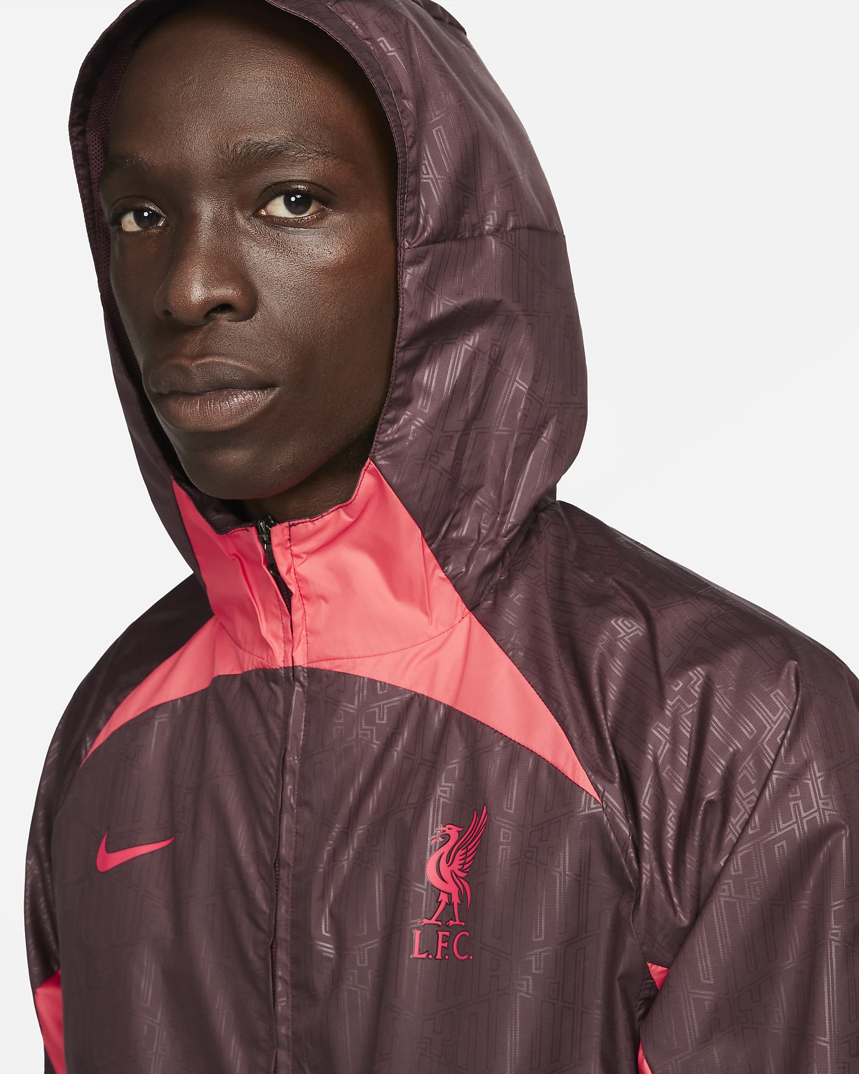 Liverpool F.C. AWF Men's Football Jacket. Nike HR