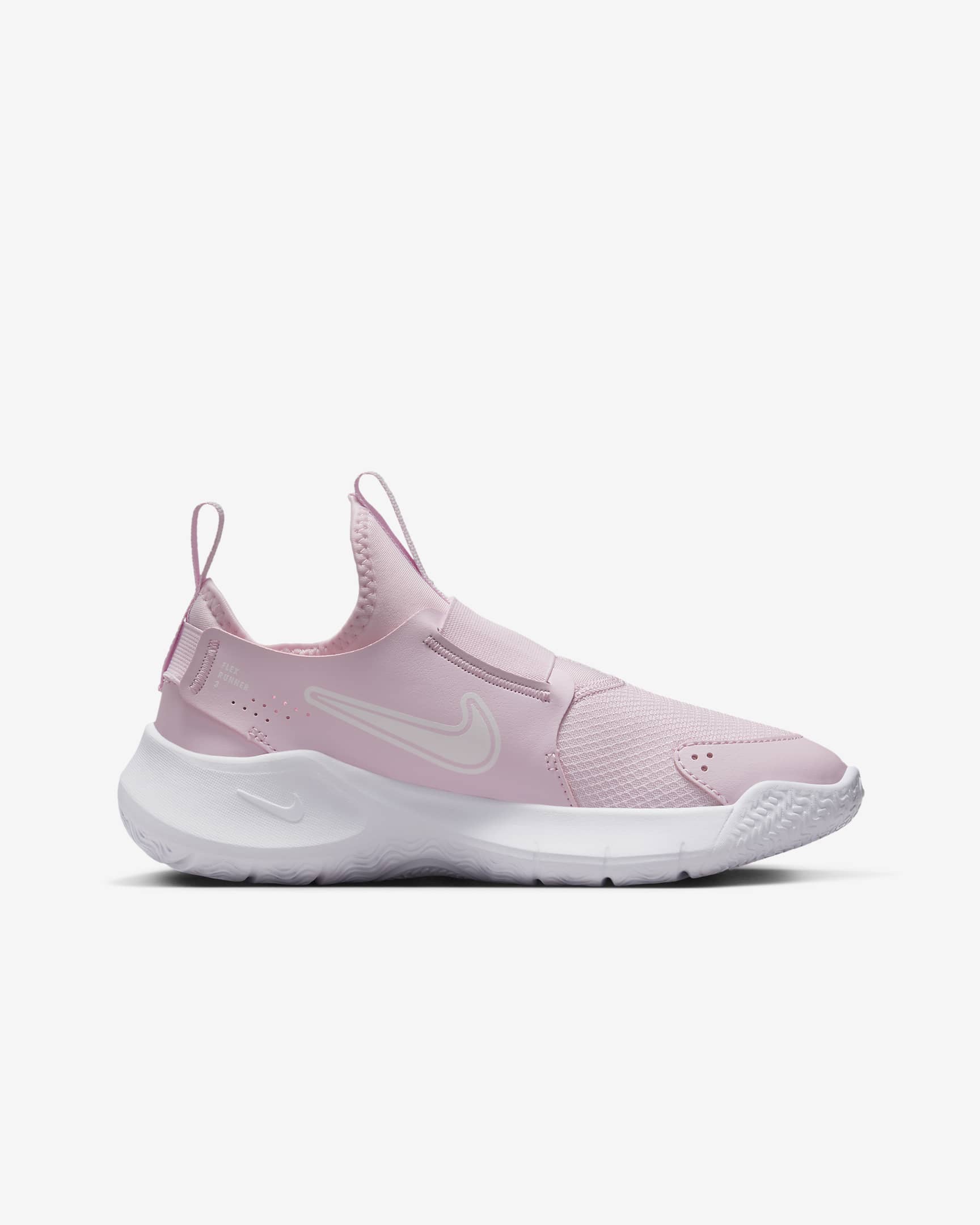 Nike Flex Runner 3-løbesko til vej til større børn - Pink Foam/hvid