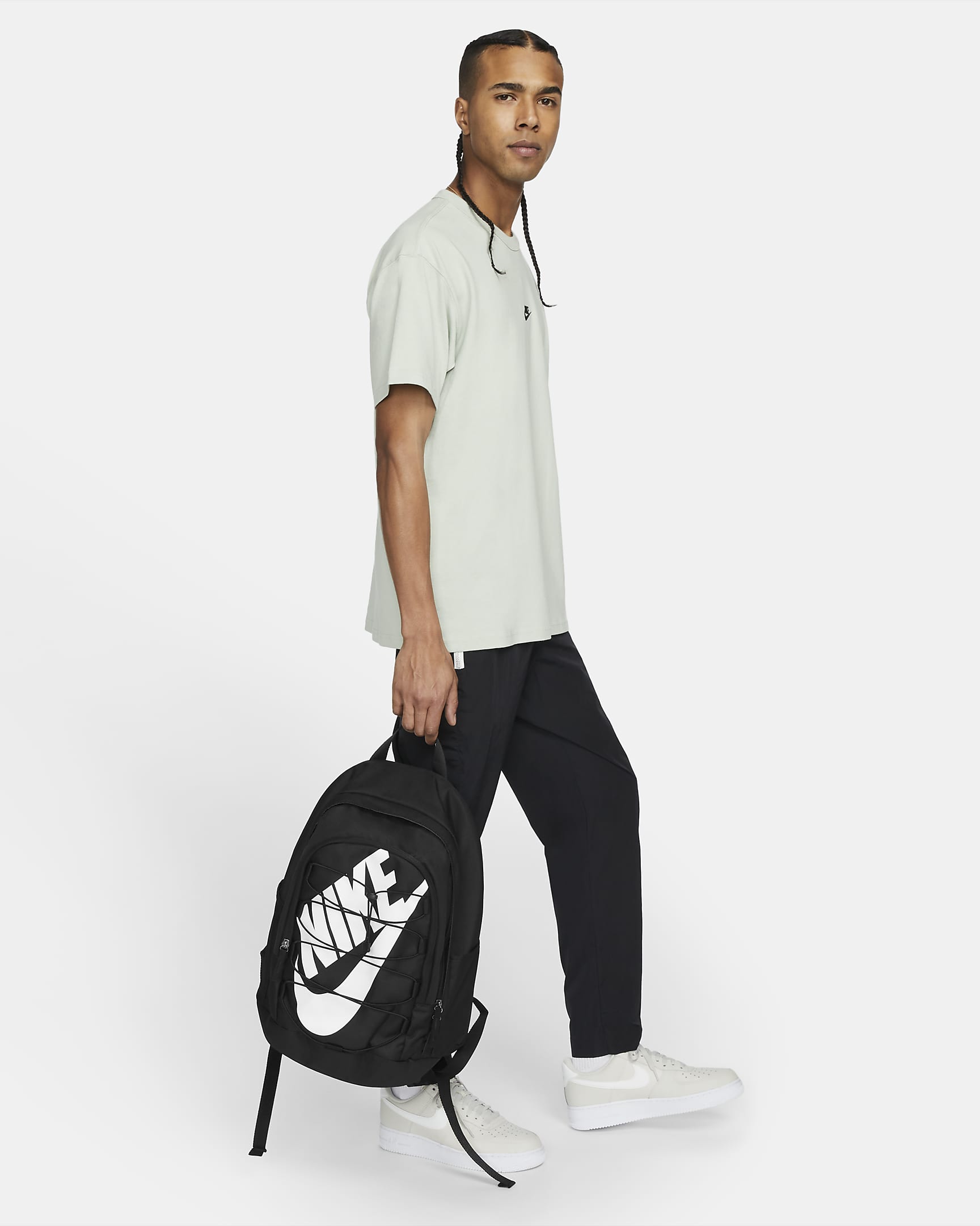 Nike Hayward Backpack (26L) - Black/Black/White