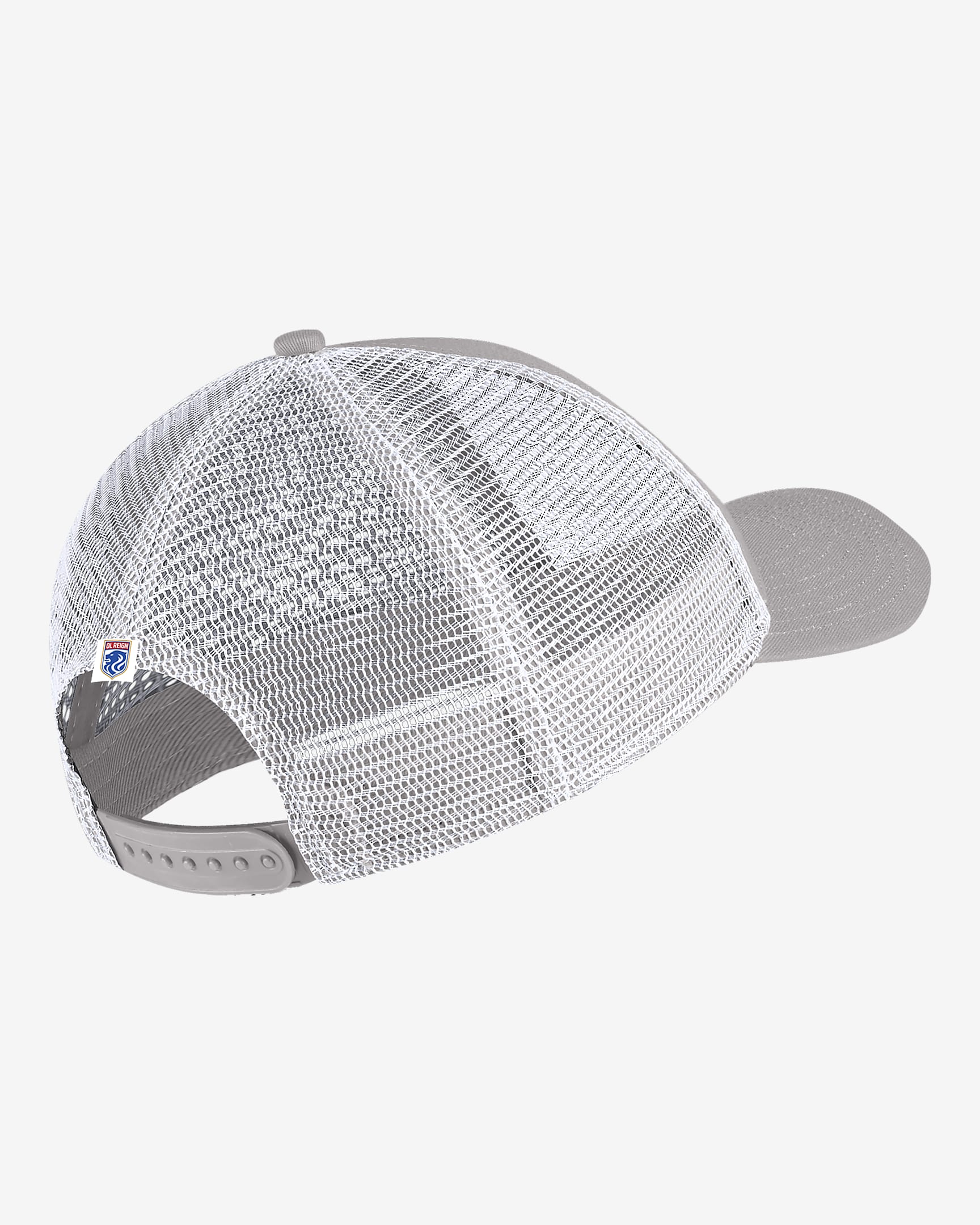 OL Reign Classic99 Nike Soccer Trucker Hat - Pewter Grey