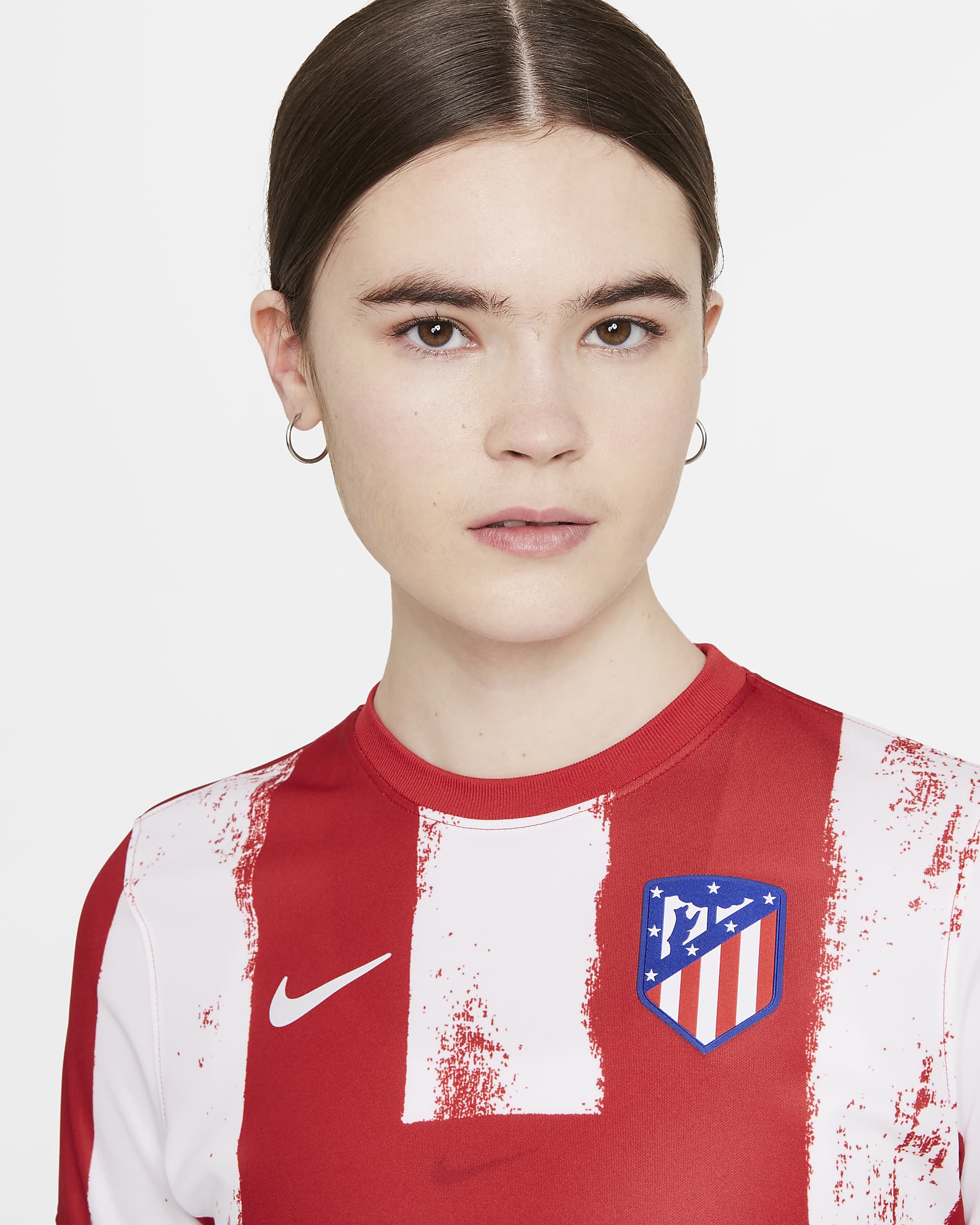 Atlético Madrid 2021/22 Stadium Home Women's Football Shirt. Nike LU