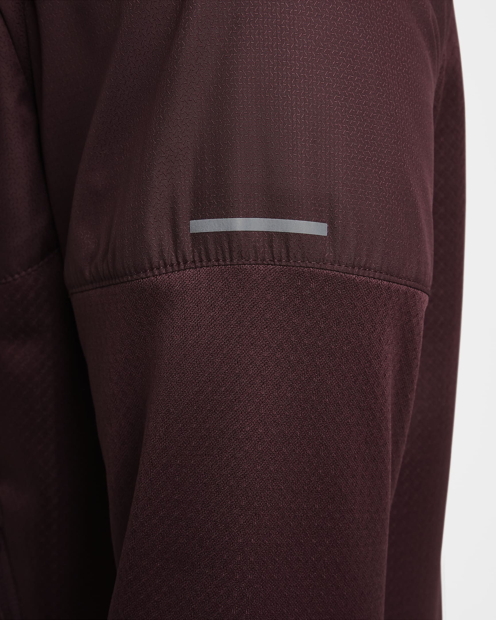 Nike Sphere Miler Men's Therma-FIT Water-Repellent Running Jacket - Burgundy Crush/Burgundy Crush