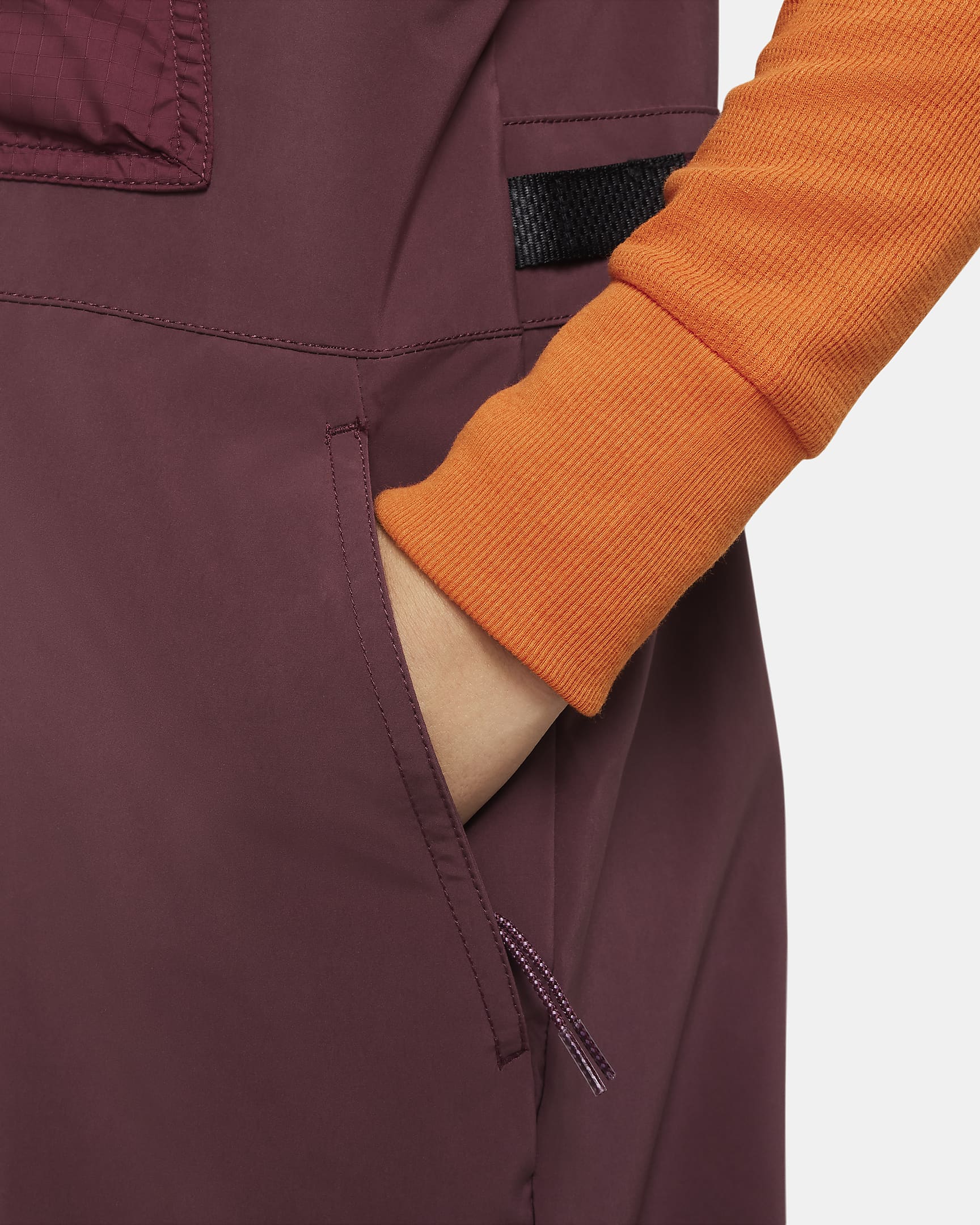 Nike ACG Storm-FIT Big Kids' Puddle Pants - Night Maroon/Violet Dust/Violet Dust