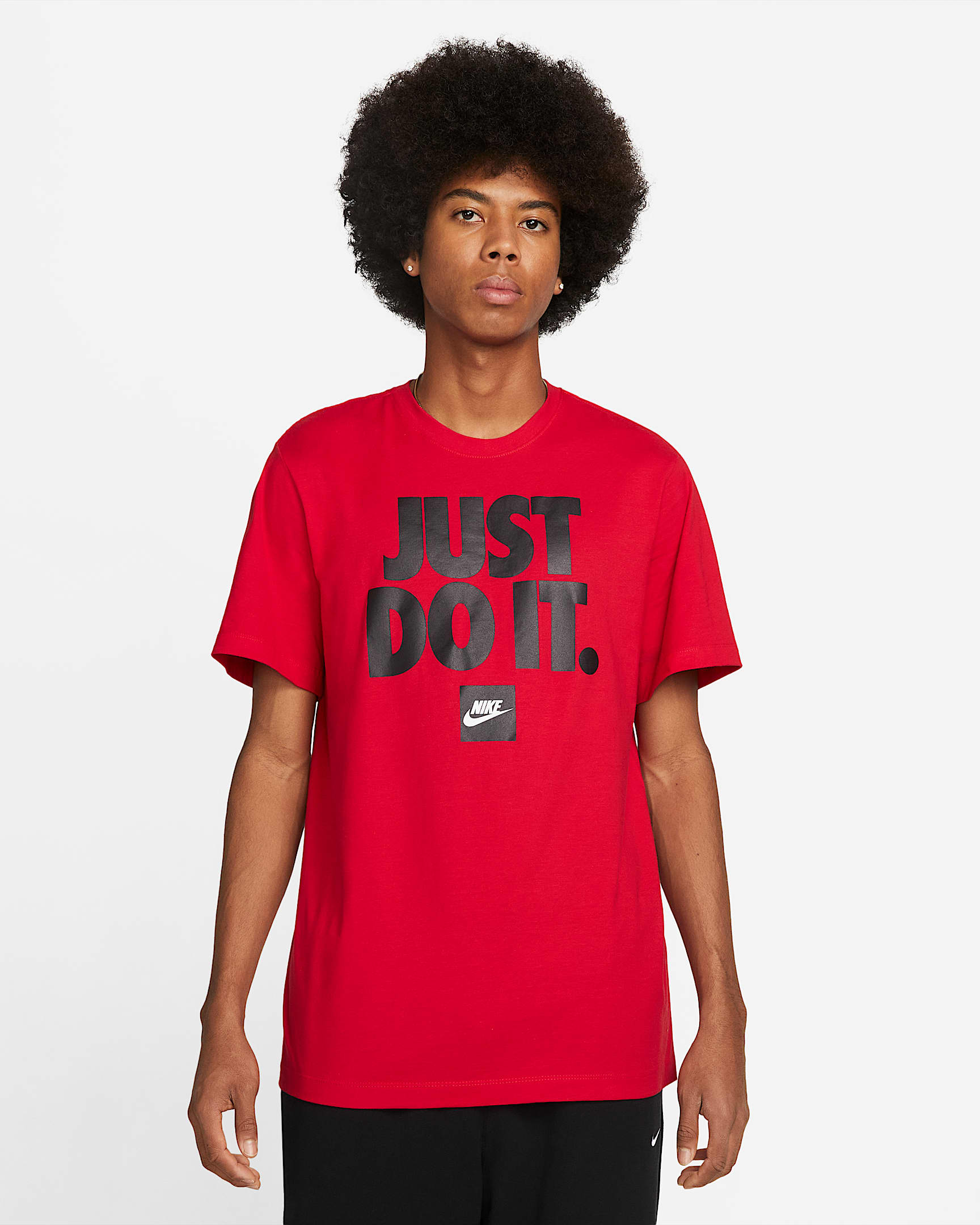 Playera para hombre Nike Sportswear - Rojo universitario