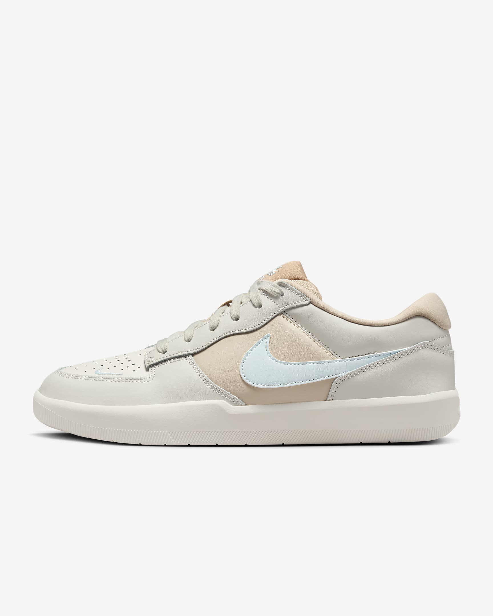 Nike SB Force 58 Premium Sabatilles de skateboard - Light Bone/Sanddrift/Hemp/Glacier Blue