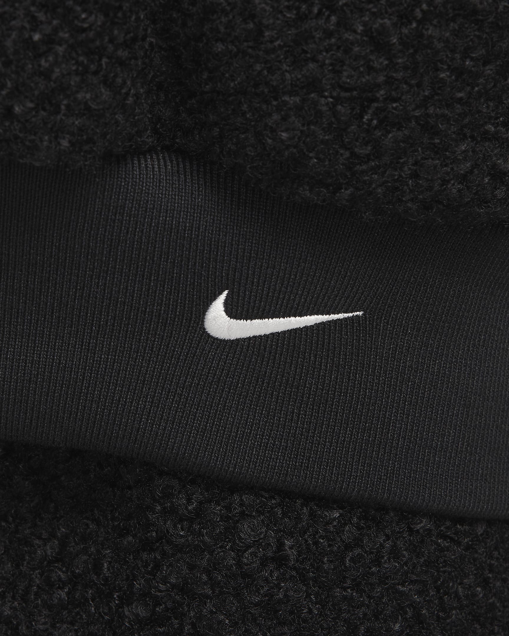 Nike Sportswear Collection Women's High-Pile Fleece Hoodie - Black/Summit White