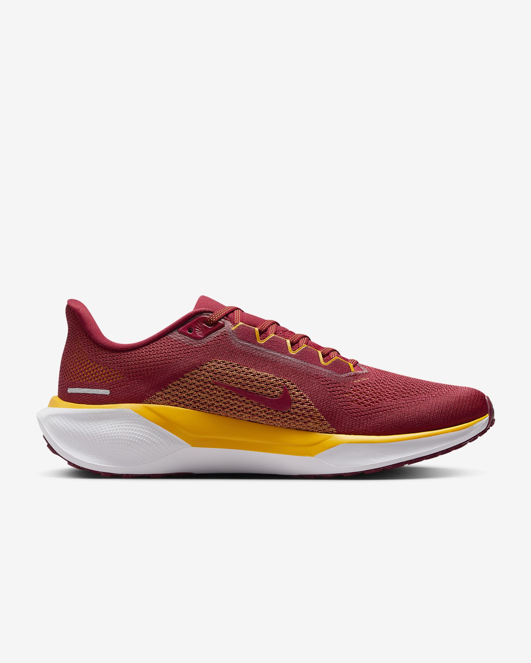 USC Pegasus 41 Men's Nike College Road Running Shoes - Team Crimson/White/University Gold/White