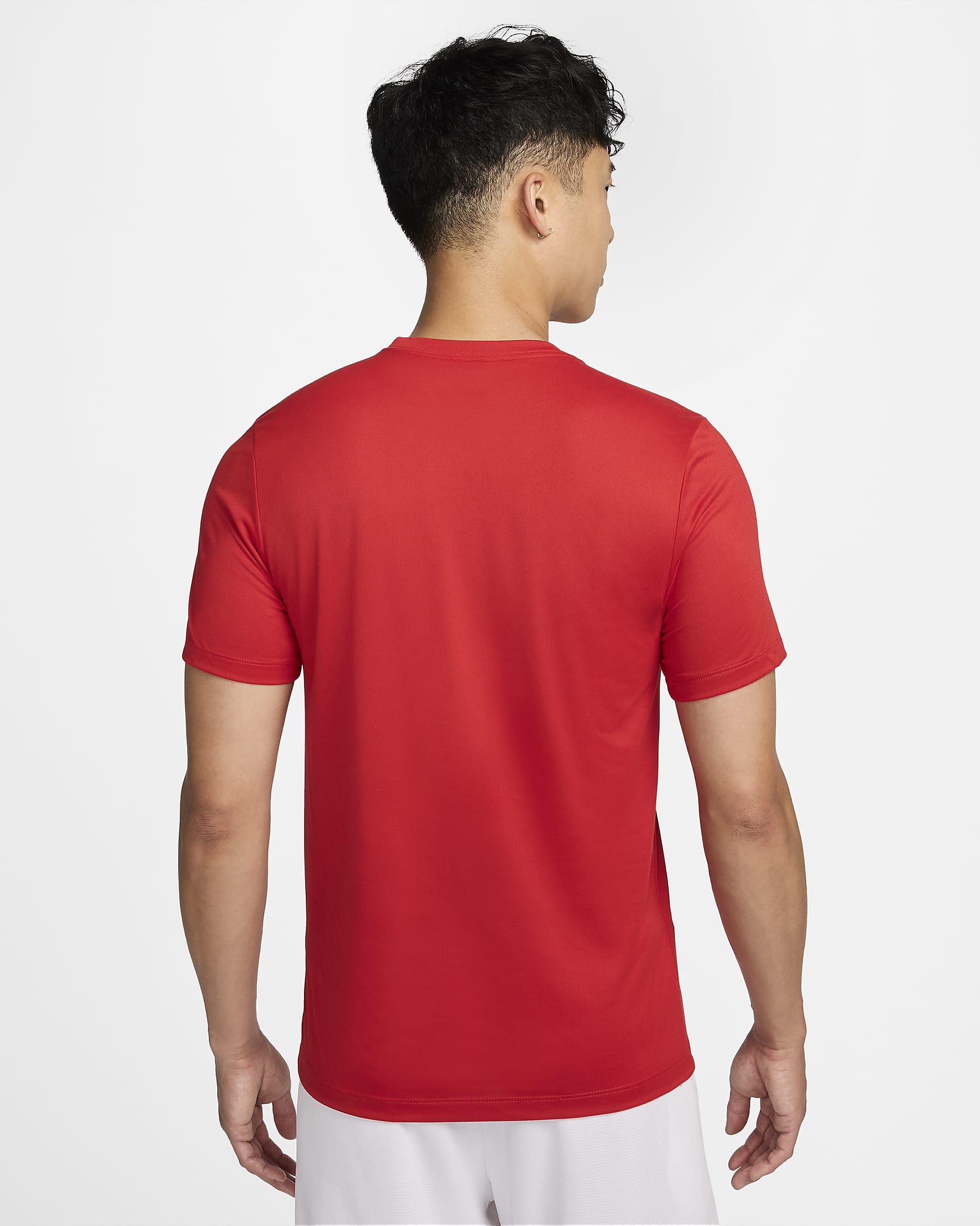 เสื้อยืดบาสเก็ตบอลผู้ชาย Dri-FIT Nike - University Red