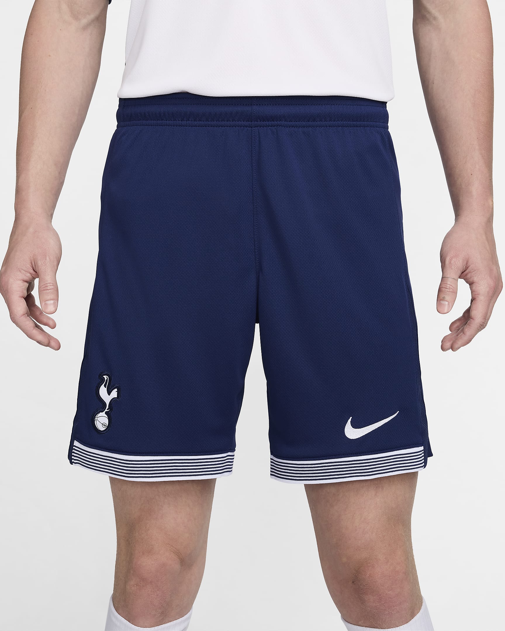 Short de foot replica Nike Dri-FIT Tottenham Hotspur 2024 Stadium Domicile pour homme - Binary Blue/Blanc