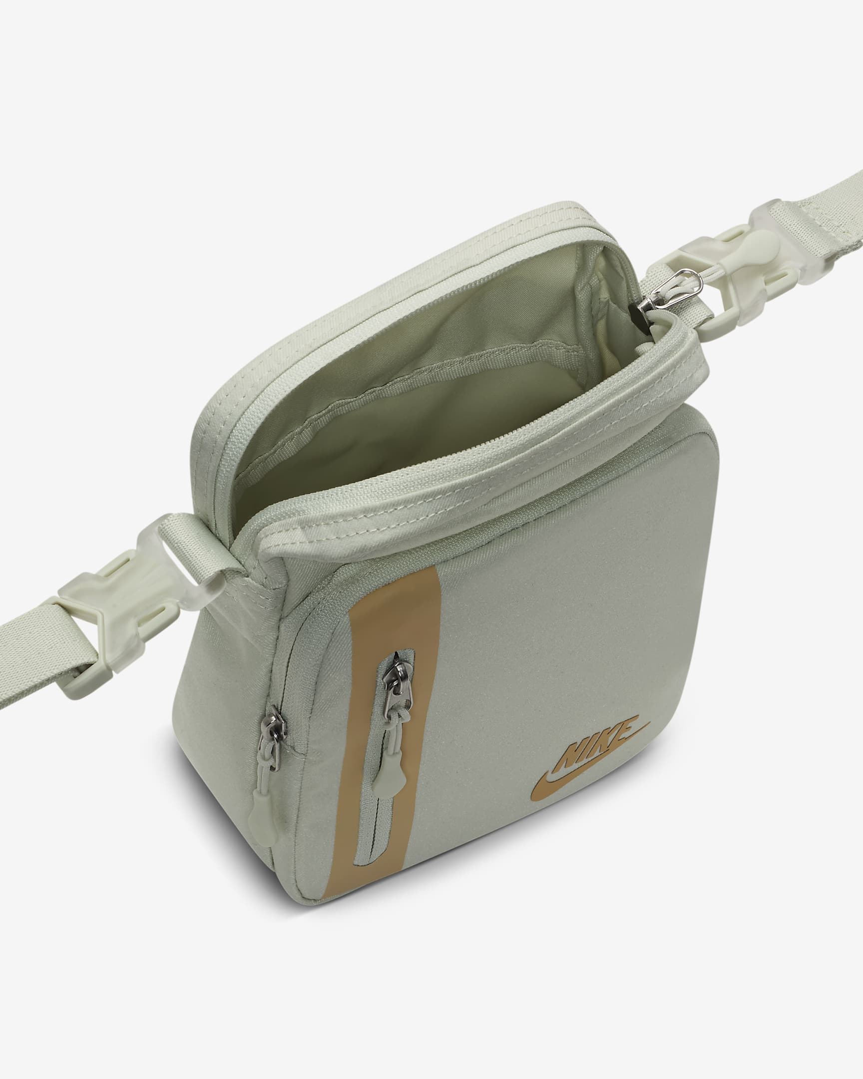 Bolsa bandolera Nike Elemental Premium (4 L) - Mar de cristal/Mar de cristal/Sésamo