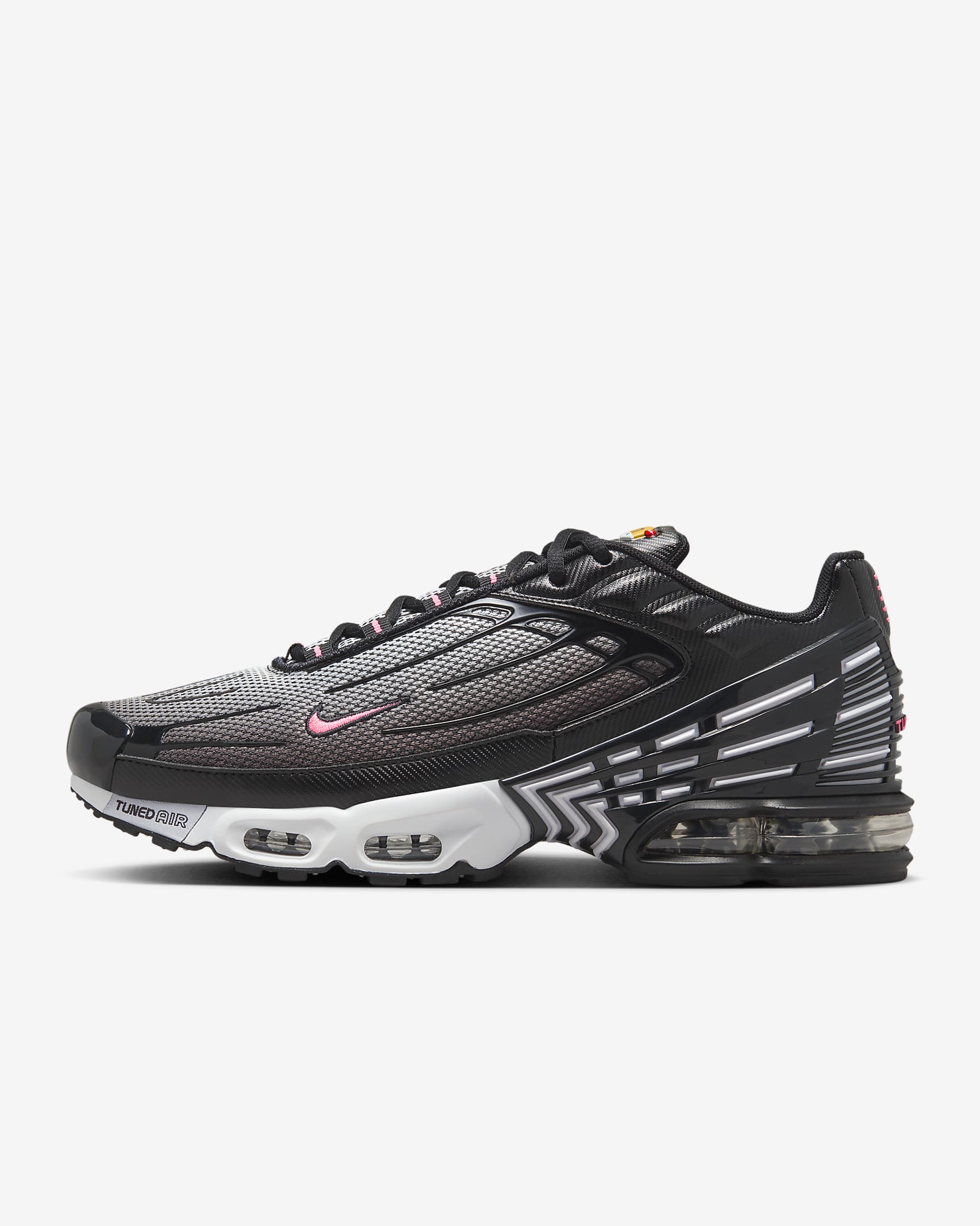 Nike Air Max Plus 3 herresko - Svart/Hvit/Chamois/Sunset Pulse