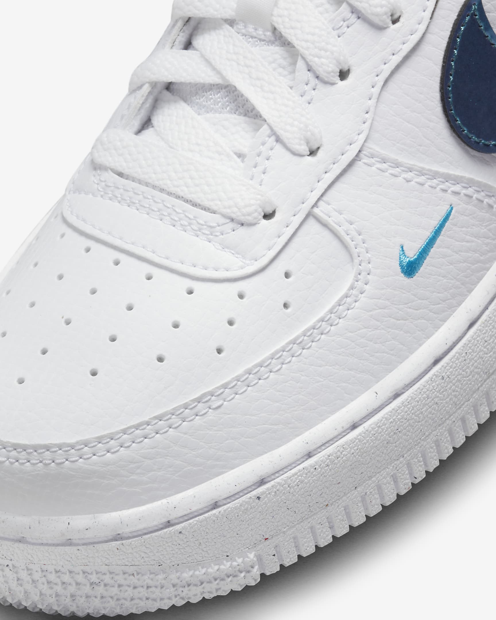 blue off white air force