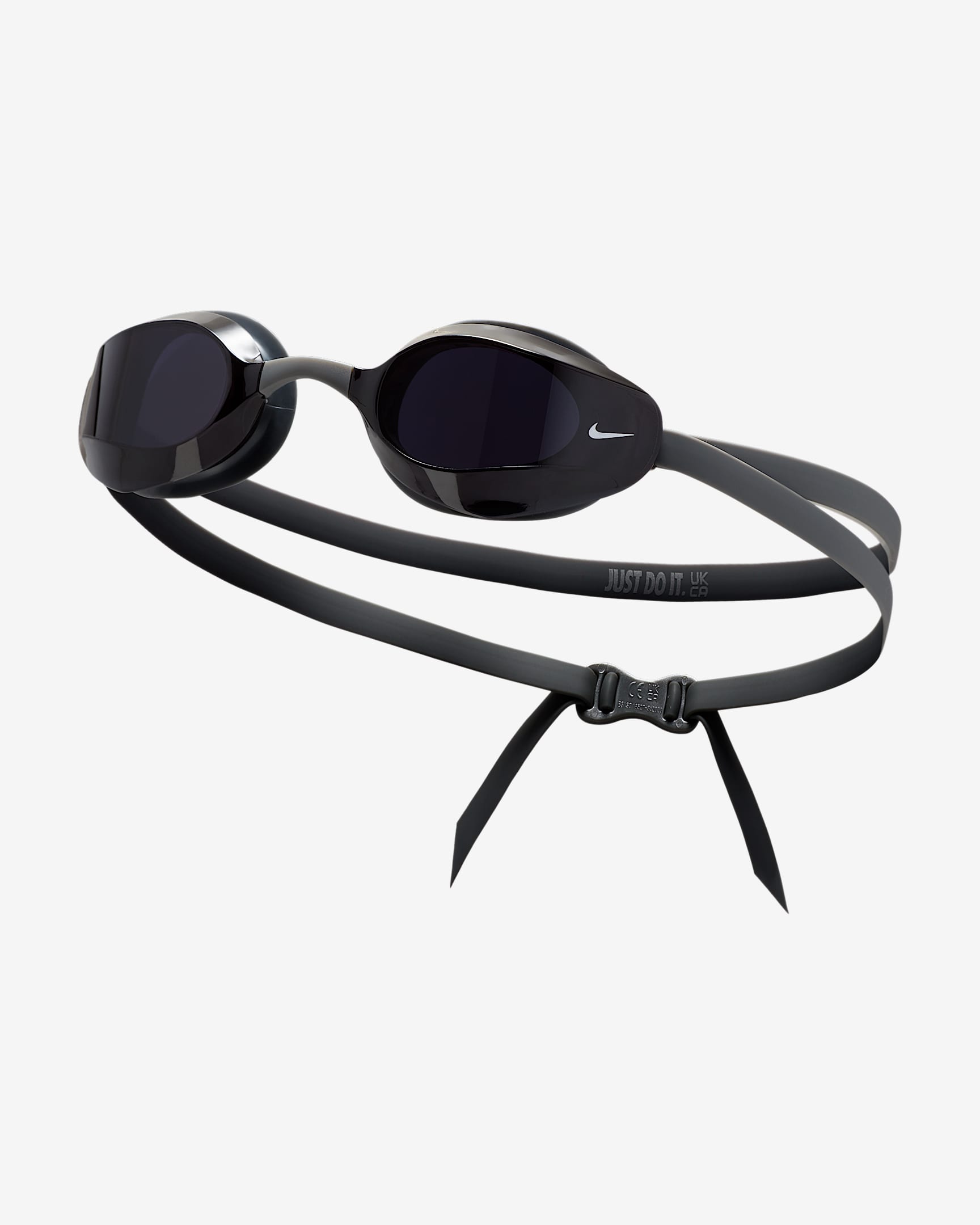 Lentes de alto rendimiento Nike Swim Vapor - Negro/Gris humo oscuro/Gris hierro/Blanco