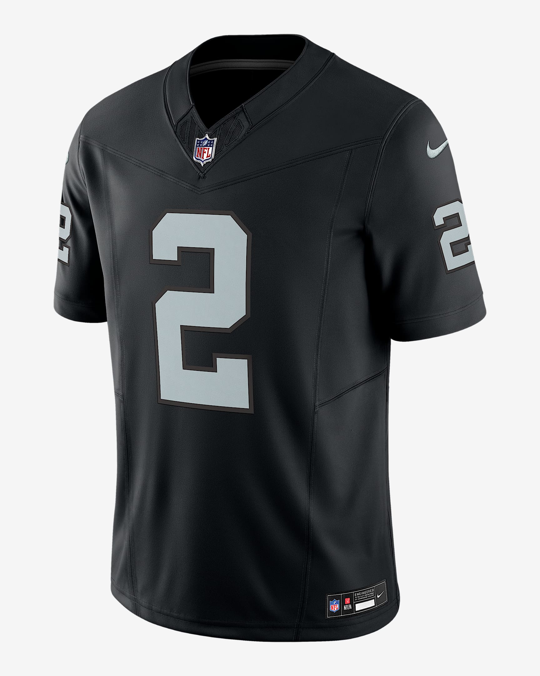 Ashton Jeanty Las Vegas Raiders 2025 NFL Draft First Round Pick Men's Nike Dri-FIT NFL Limited Jersey - Black