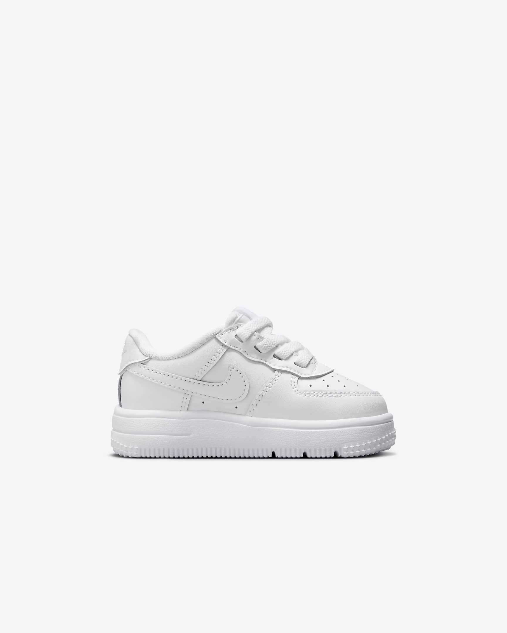 Chaussure Nike Force 1 Low EasyOn pour bébé et tout-petit - Blanc/Blanc/Blanc