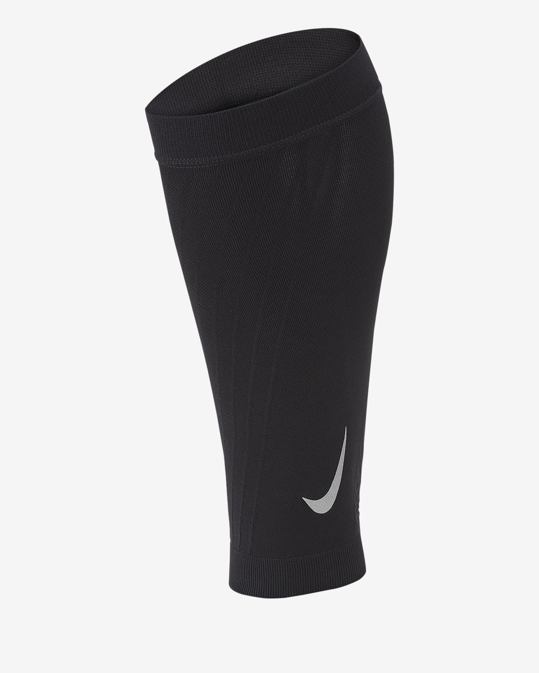 Nike Medias de compresión - Negro/Plata