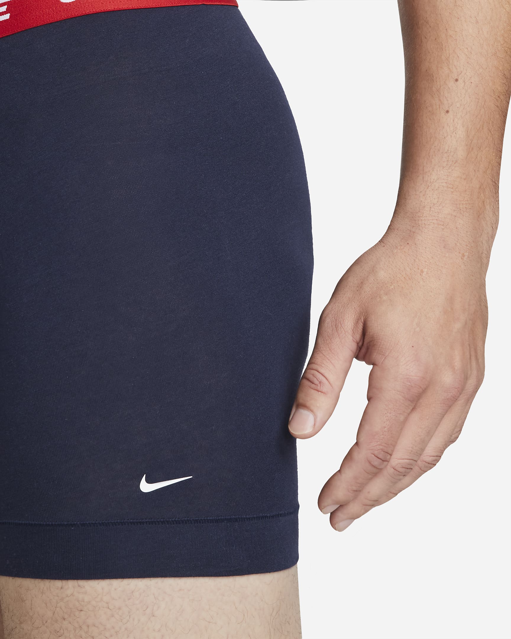 Ropa interior para hombre Nike Dri-FIT Essential Cotton Stretch (paquete de 3) - Obsidiana