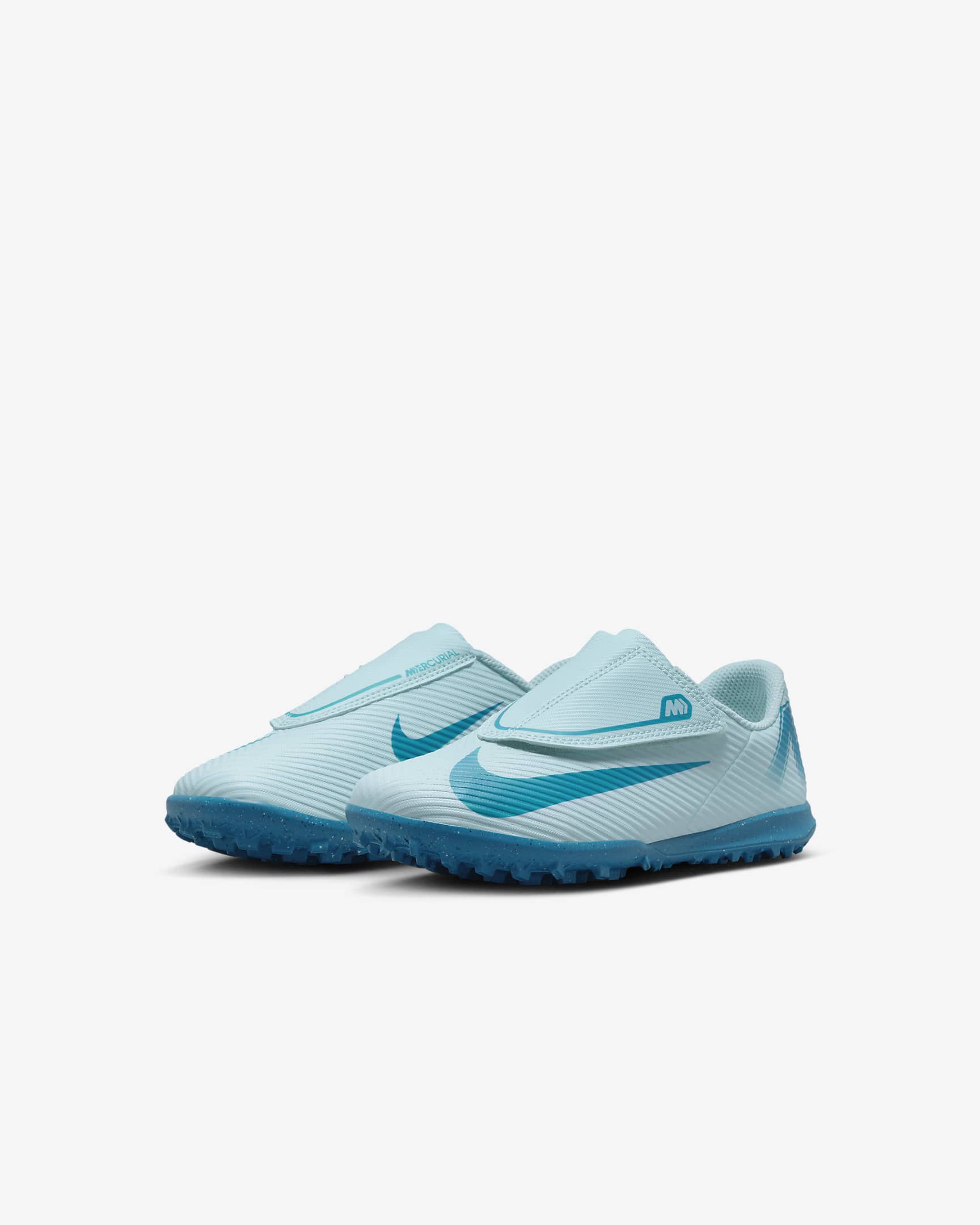 Nike Jr. Mercurial Vapor 16 Club TF Düşük Bilekli Küçük Çocuk Kramponu - Glacier Blue/Blue Orbit