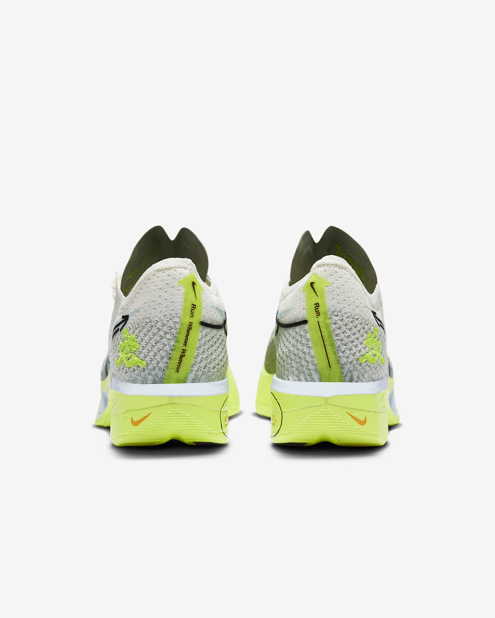 Nike Vaporfly 3 Men's Road Racing Shoes - Sail/Volt/Pacific Moss/Glacier Blue