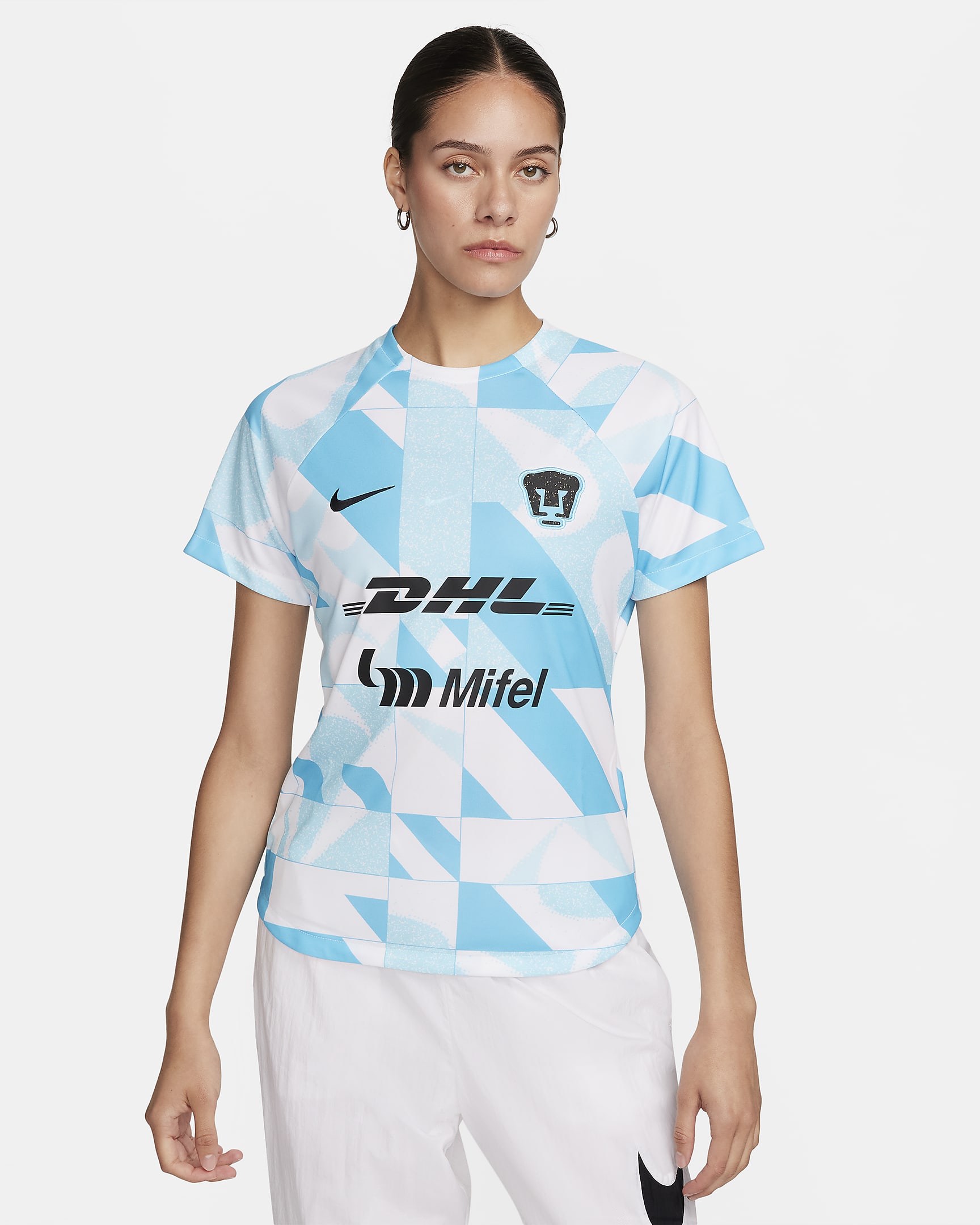 Pumas UNAM Academy Pro Third Women's Nike Dri-FIT Soccer Pre-Match ...