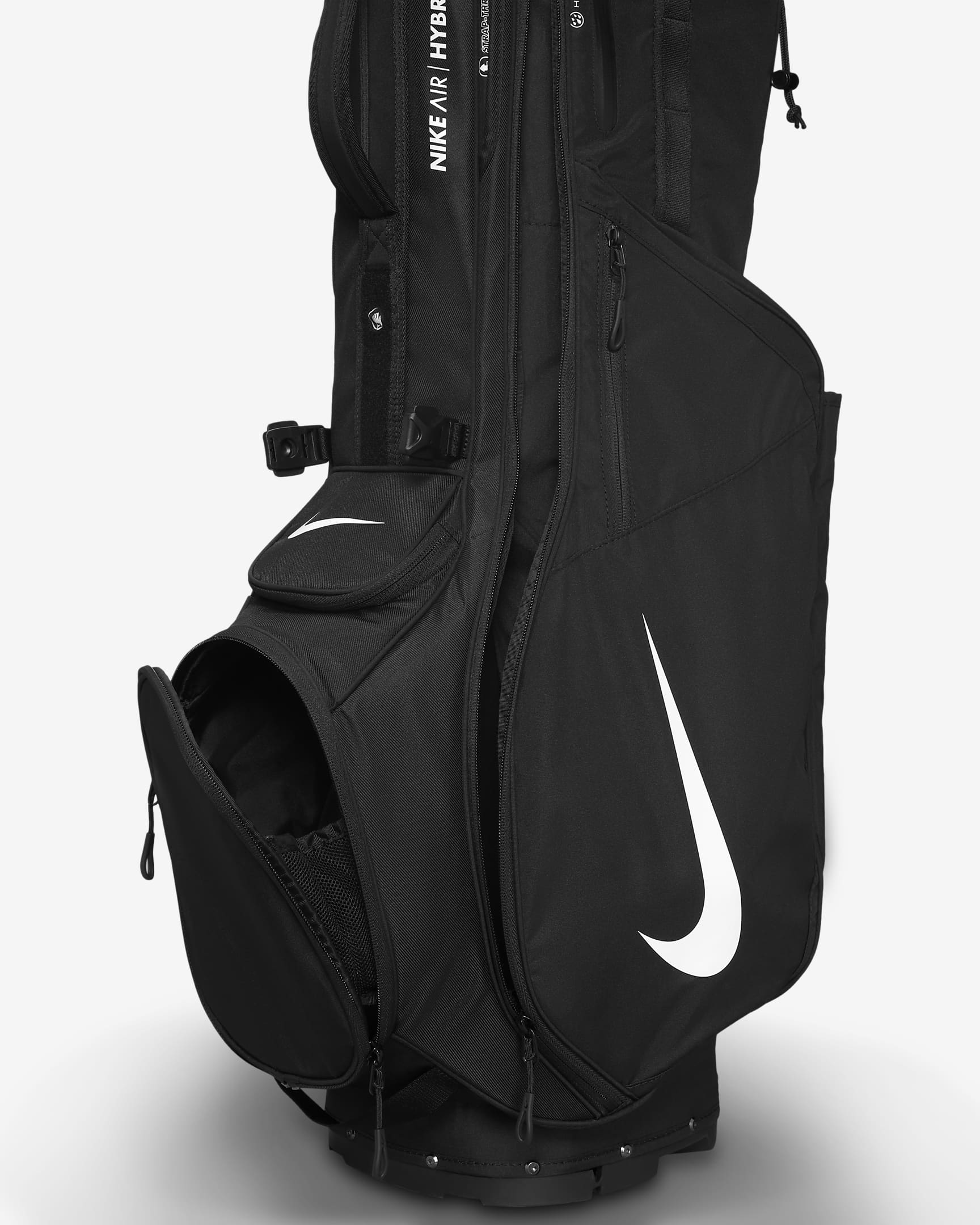 Nike Air Hybrid 2 Golf Bag - Black/Black/White