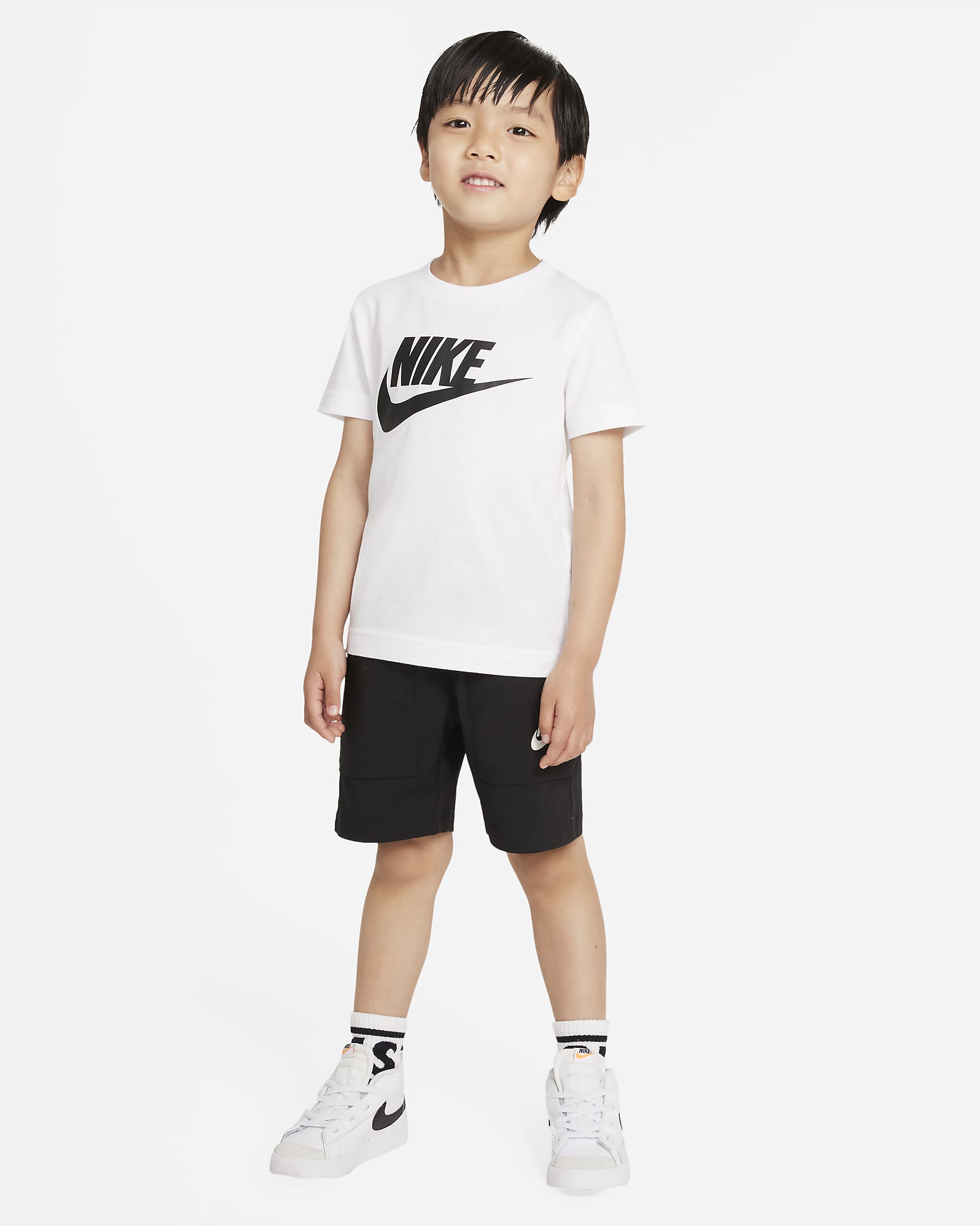 Nike Kleinkinder-T-Shirt - Weiß