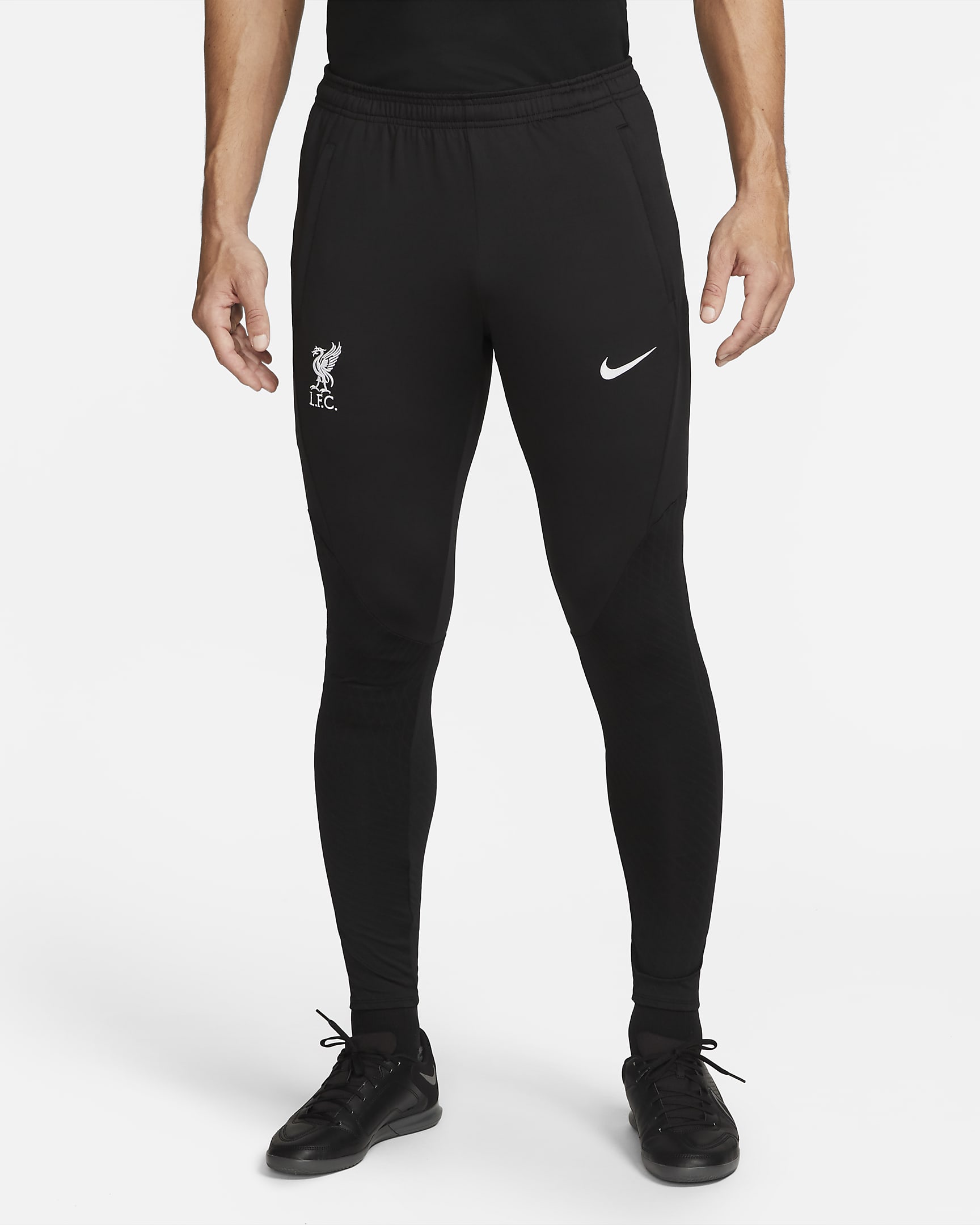 Liverpool FC Strike Men's Nike DriFIT Knit Soccer Pants.