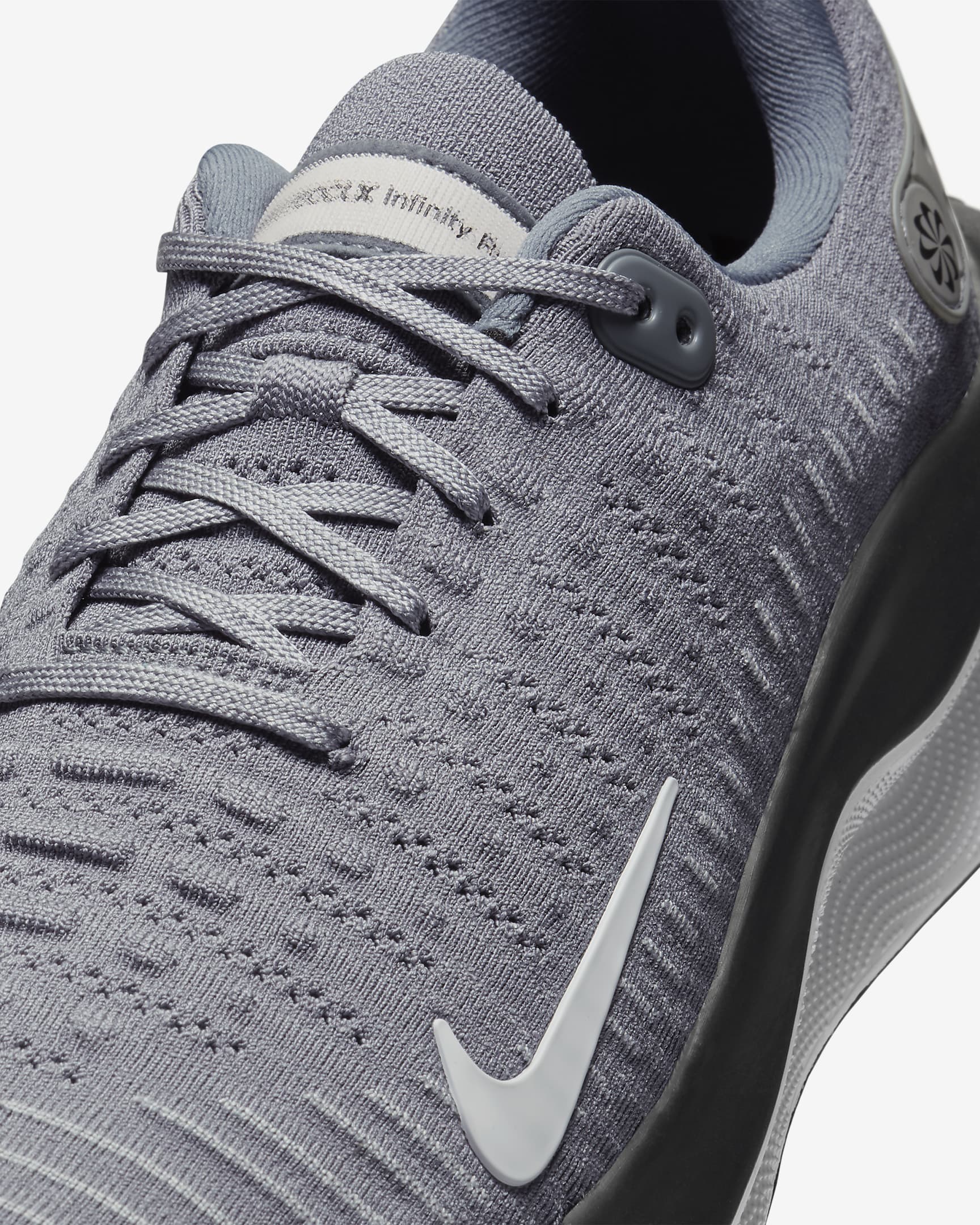 Tenis de correr en carretera para hombre Nike InfinityRN 4 (Team) - Gris azulado/Negro/Gris lobo/Blanco