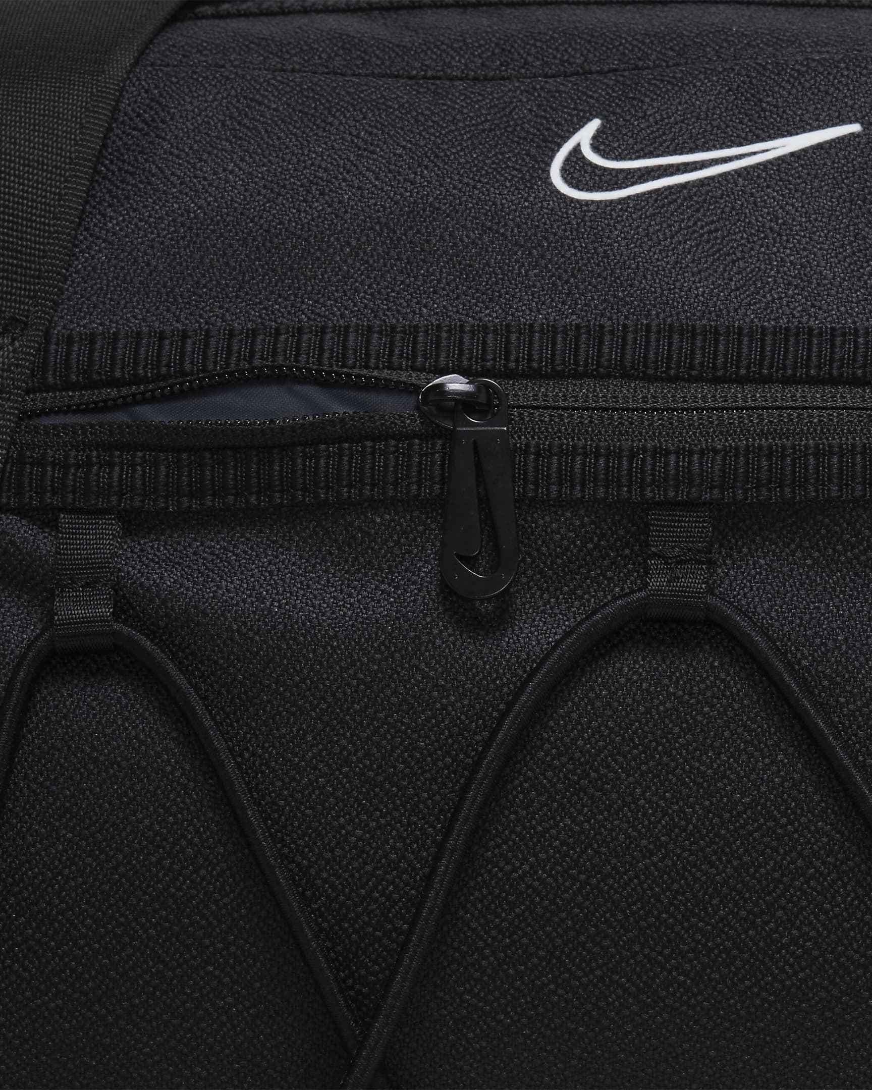 Nike One Club-træningssportstaske til kvinder (24 L) - sort/sort/hvid