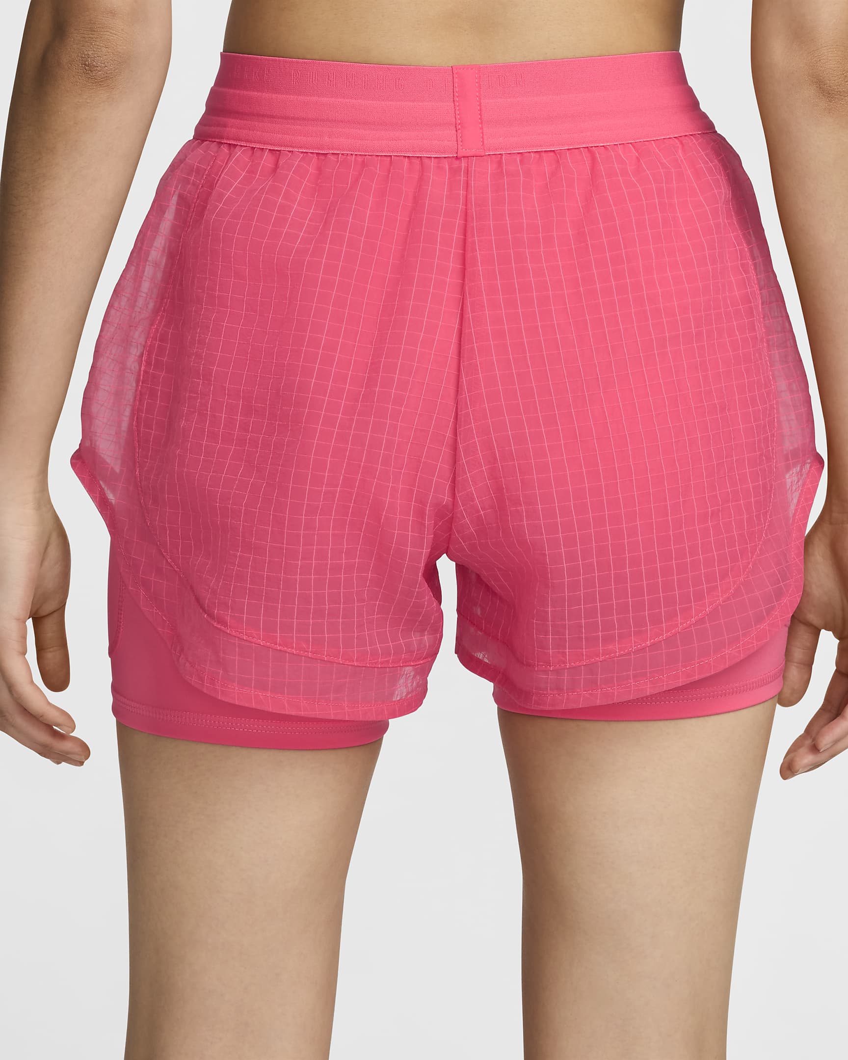 Nike Running Division Women's Dri-FIT Mid-Rise 7.5cm (approx.) 2-in-1 Running Shorts - Aster Pink/Aster Pink