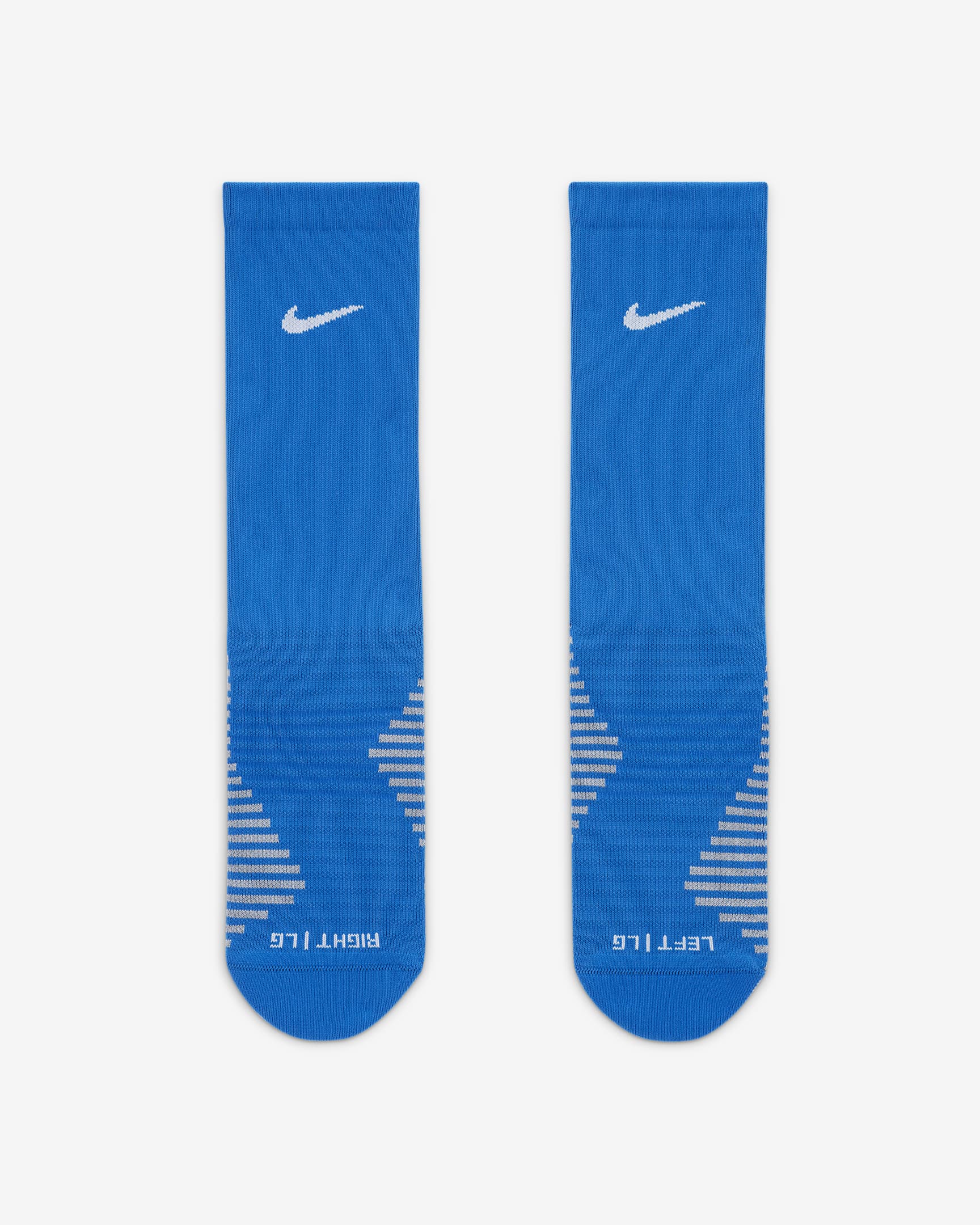 Chaussettes de football mi-mollet Nike Strike - Royal Blue/Blanc